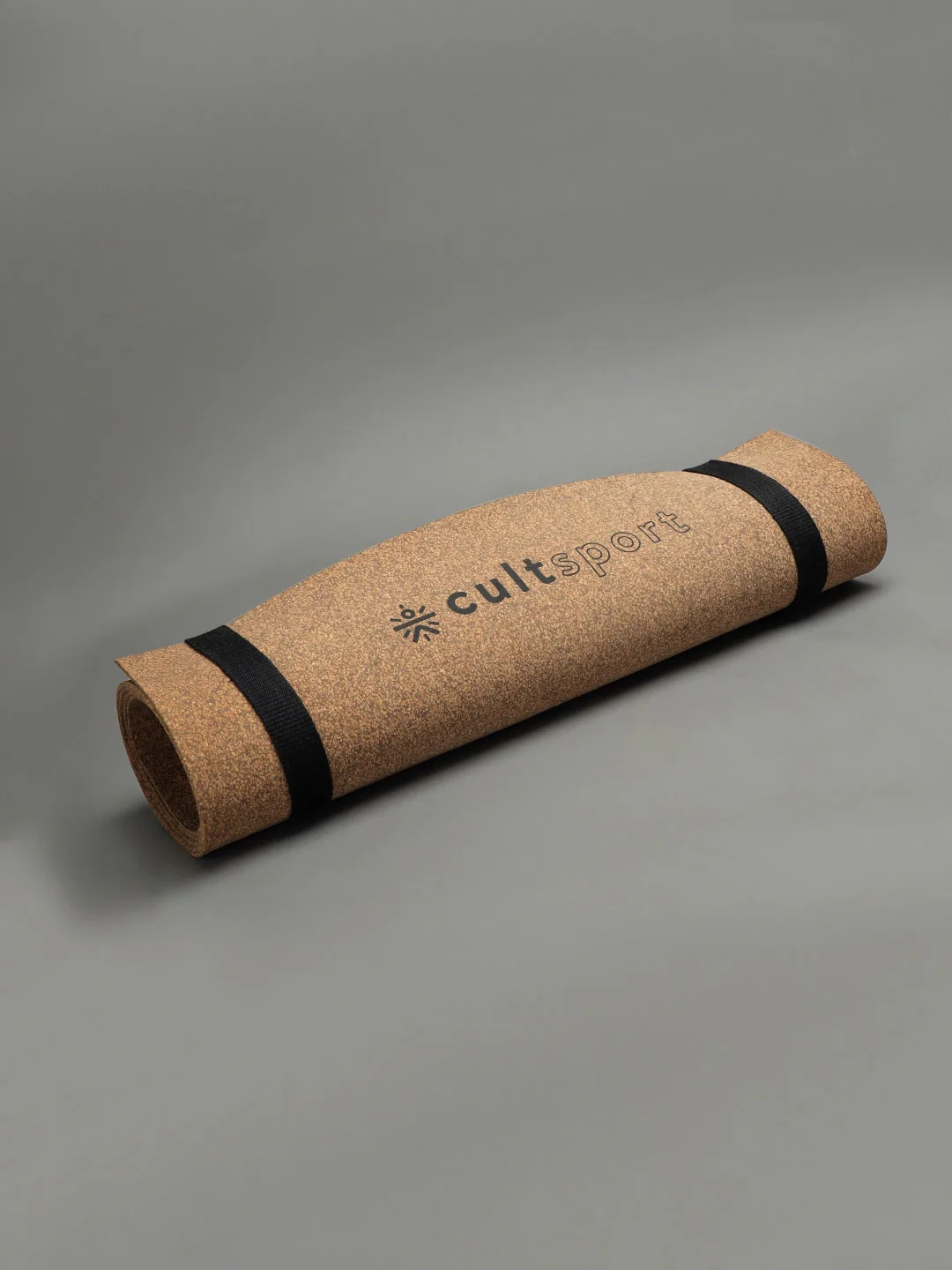 2 in 1 Workout/Yoga Cork (Eco Friendly) Mat (3mm) With Stance Marking - Image 5