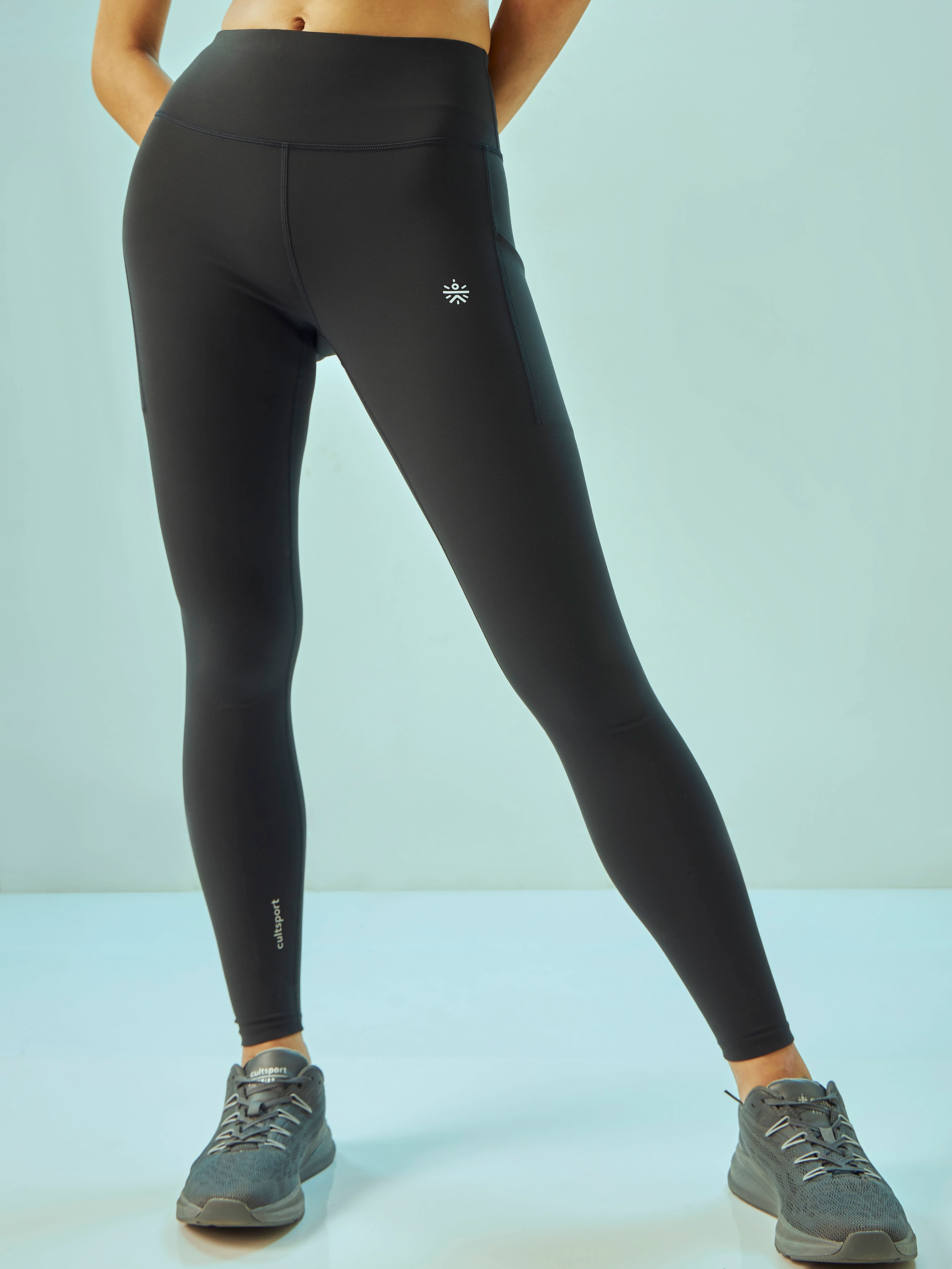 AbsoluteFit Solid Workout Tights - Image 3