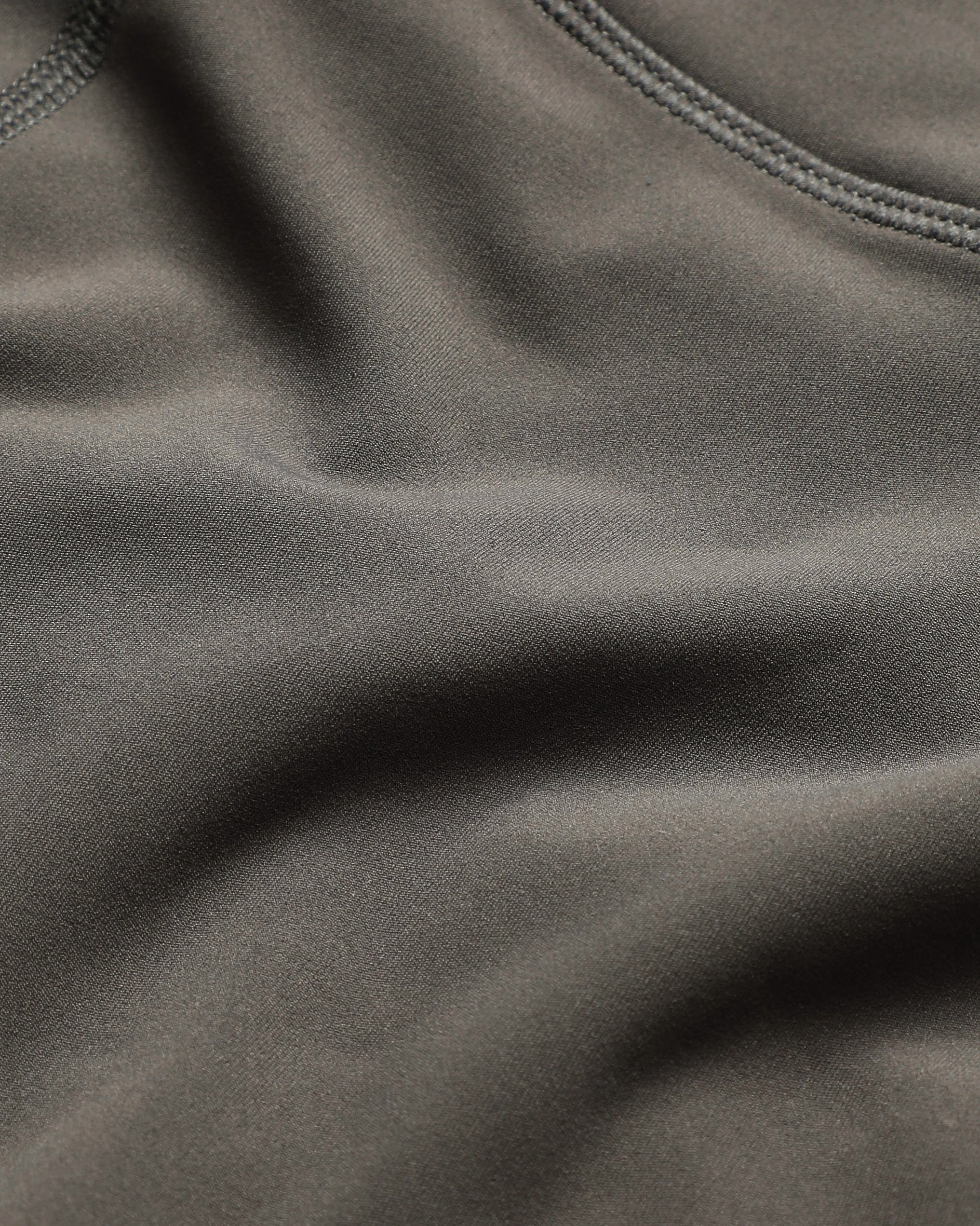 Dark Grey Absolute Fit Tights with Logo Print and Back Pocket - Image 10