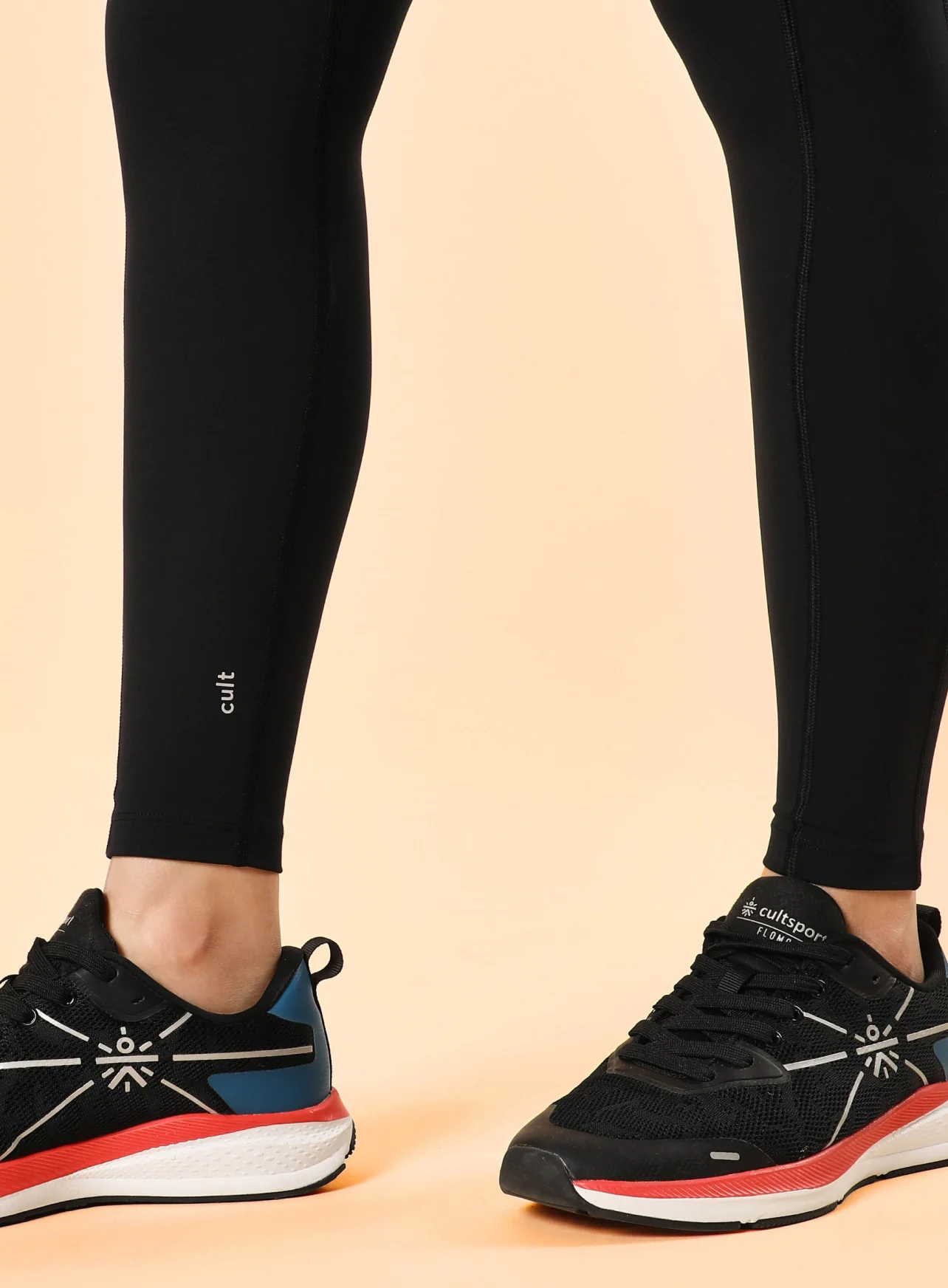 AbsoluteFit Neon Pop Leggings with side pockets - Image 7