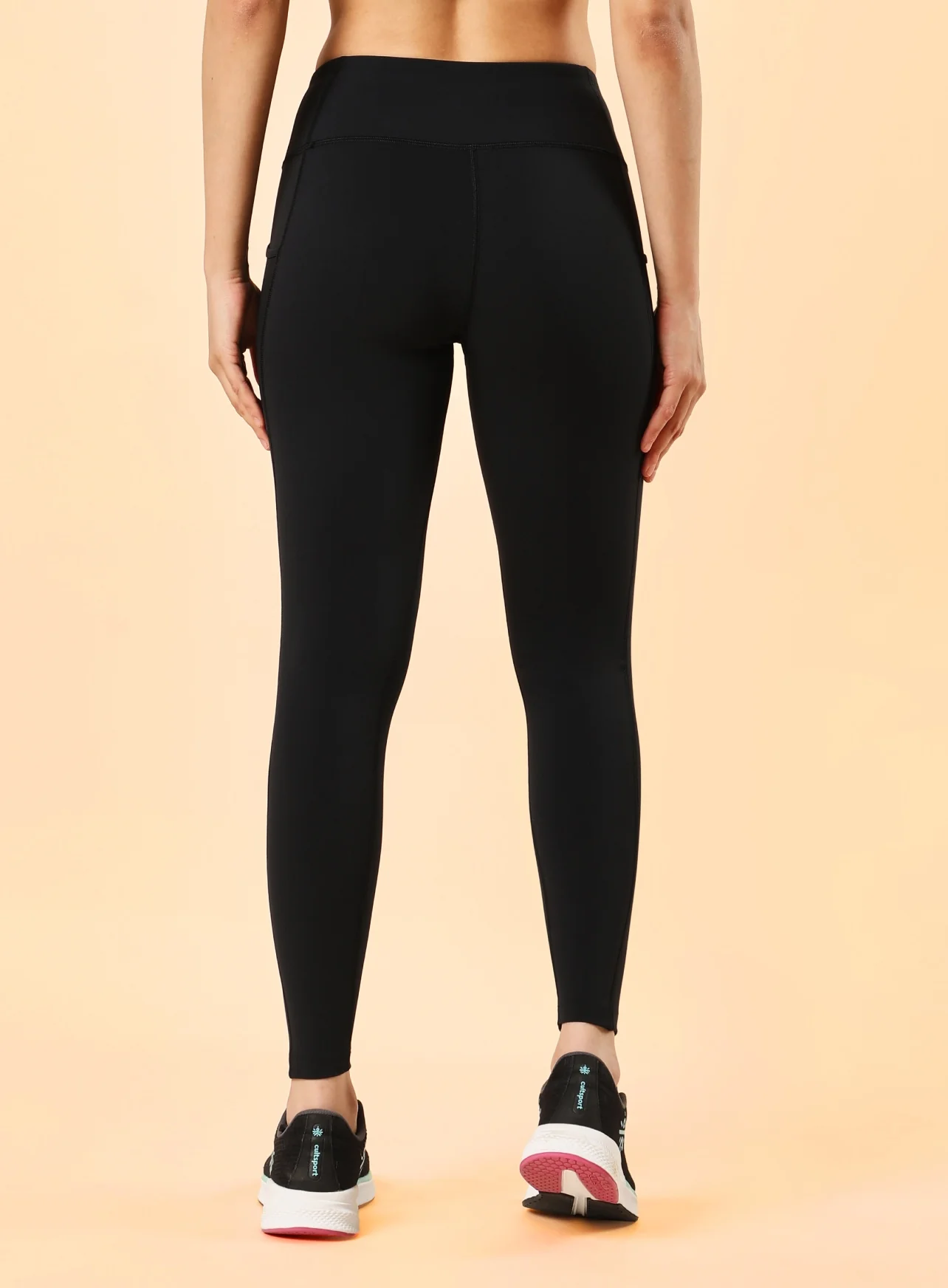AbsoluteFit Solid Workout Tights With Pocket - Image 6