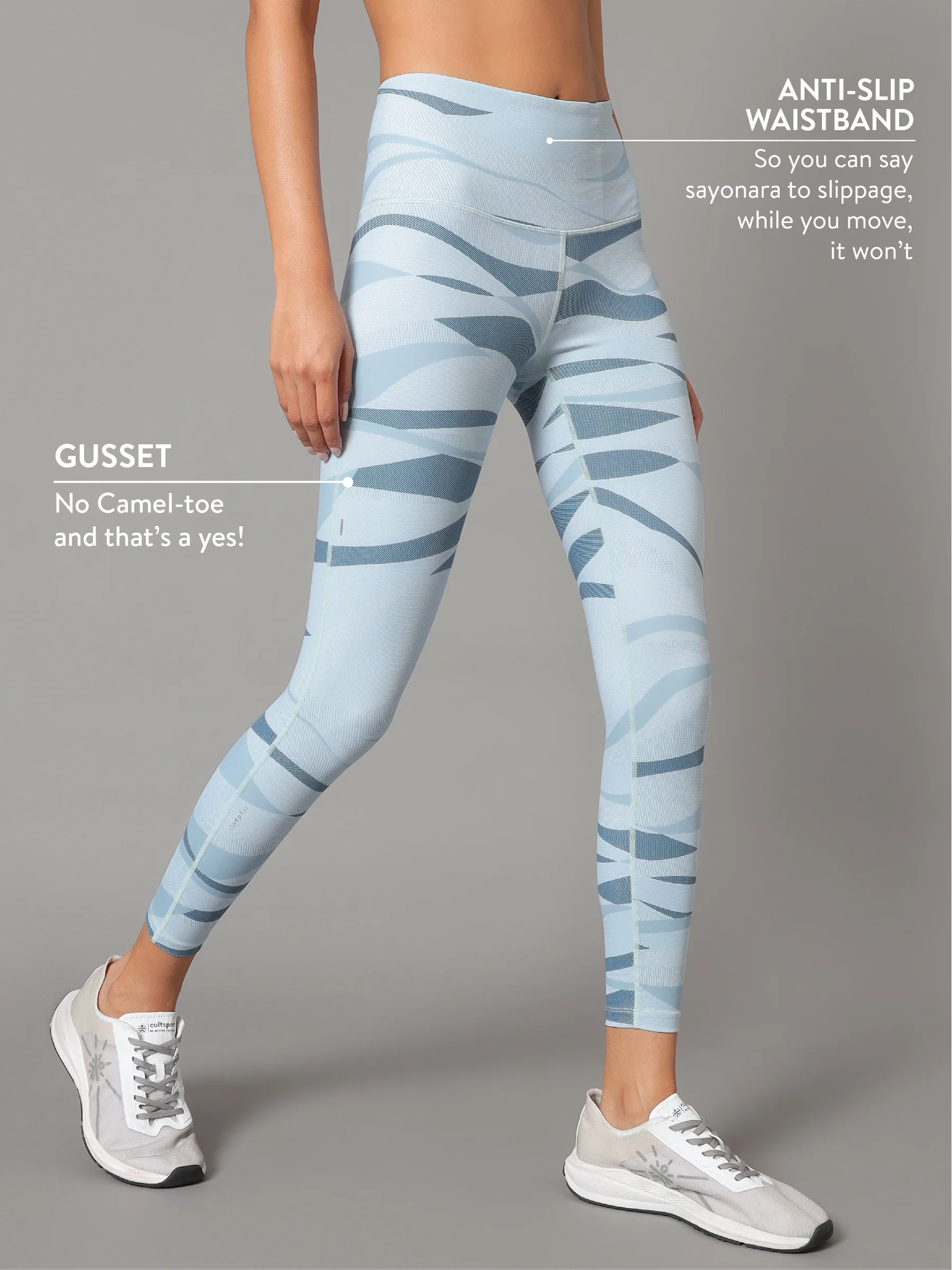 AbsoluteFit Abstract Print Tights - Image 5