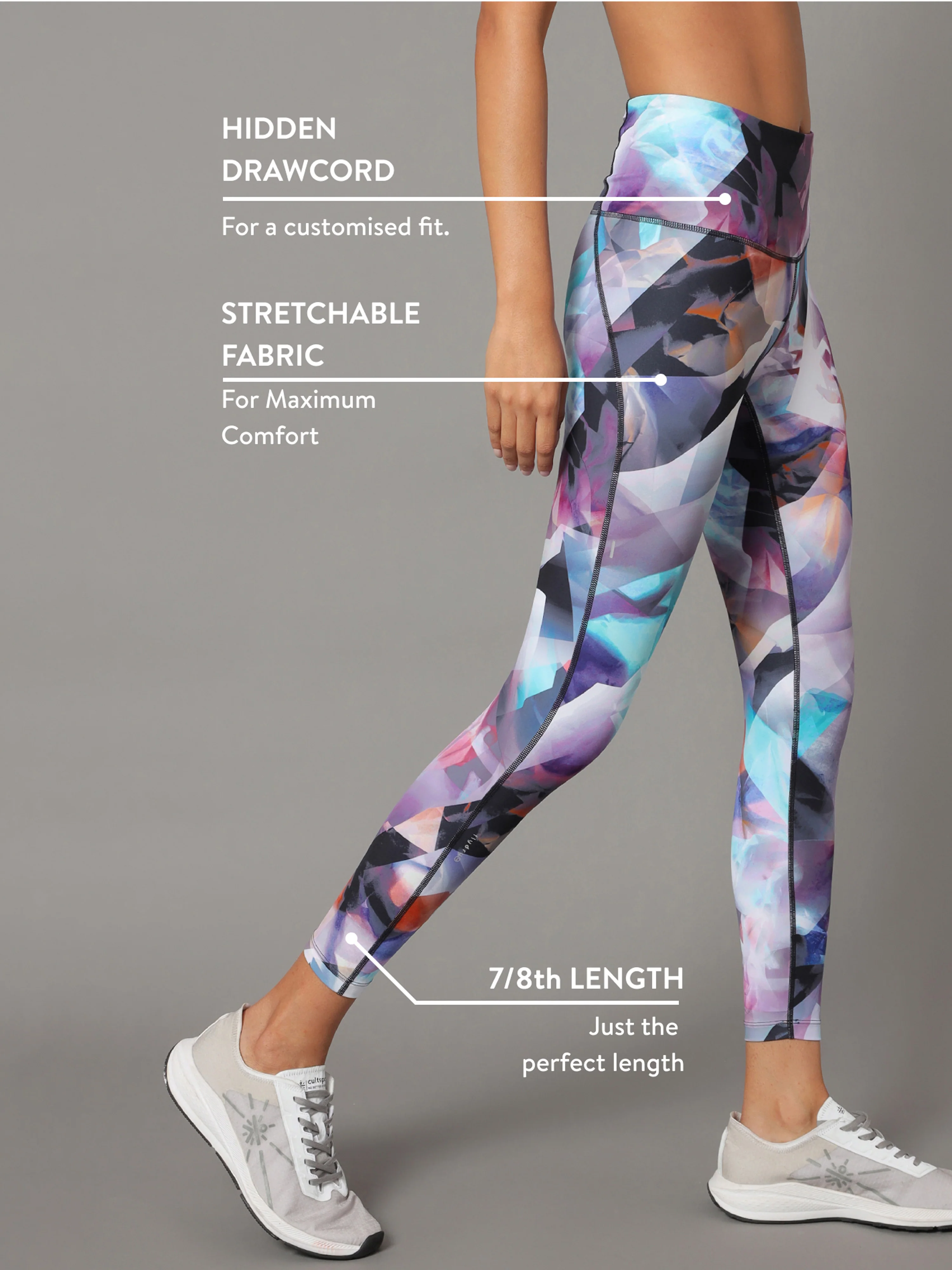 AbsoluteFit Prism Print Tights - Image 3