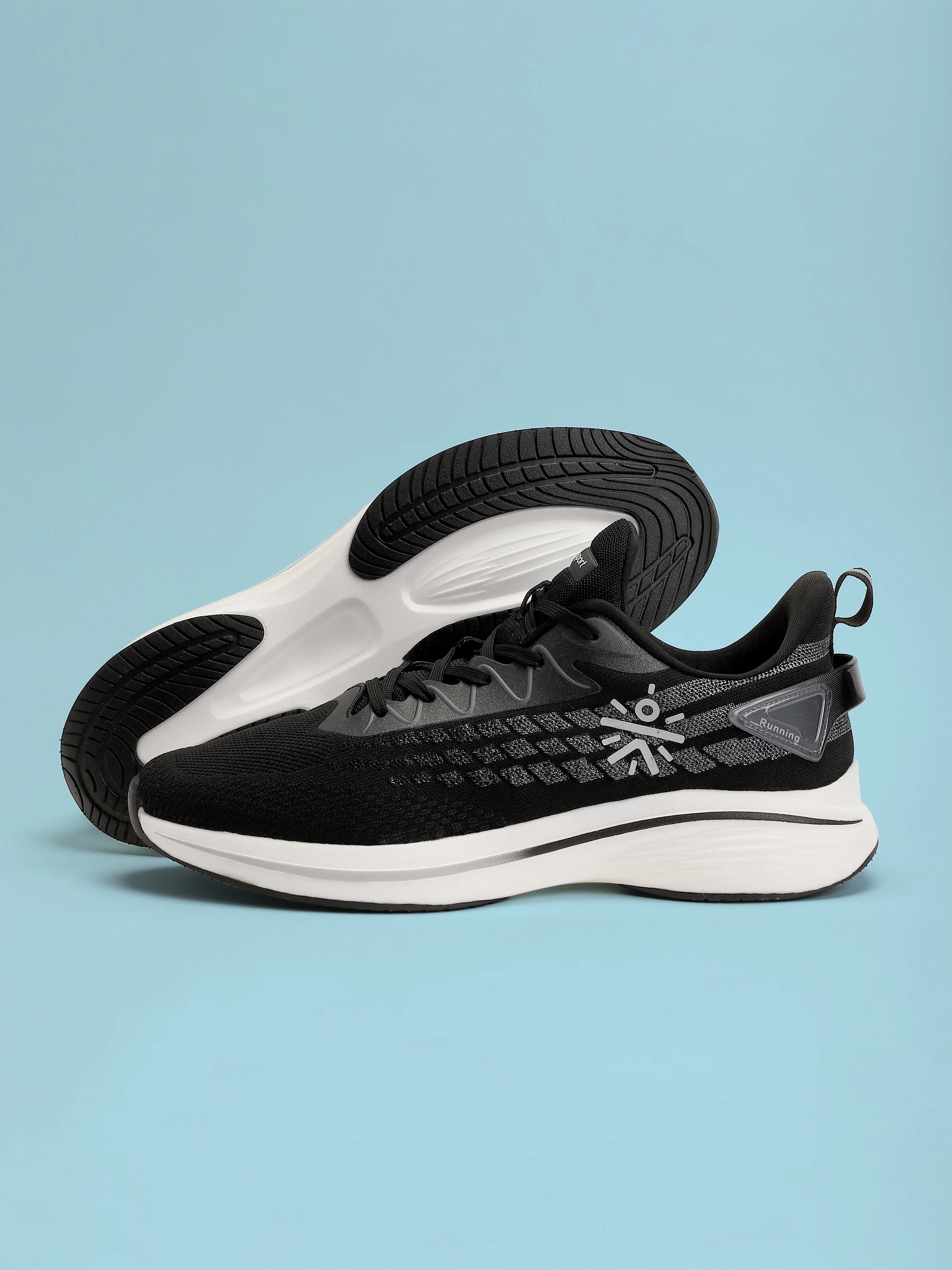 cult Active Men Running Shoes - Black - Image 10