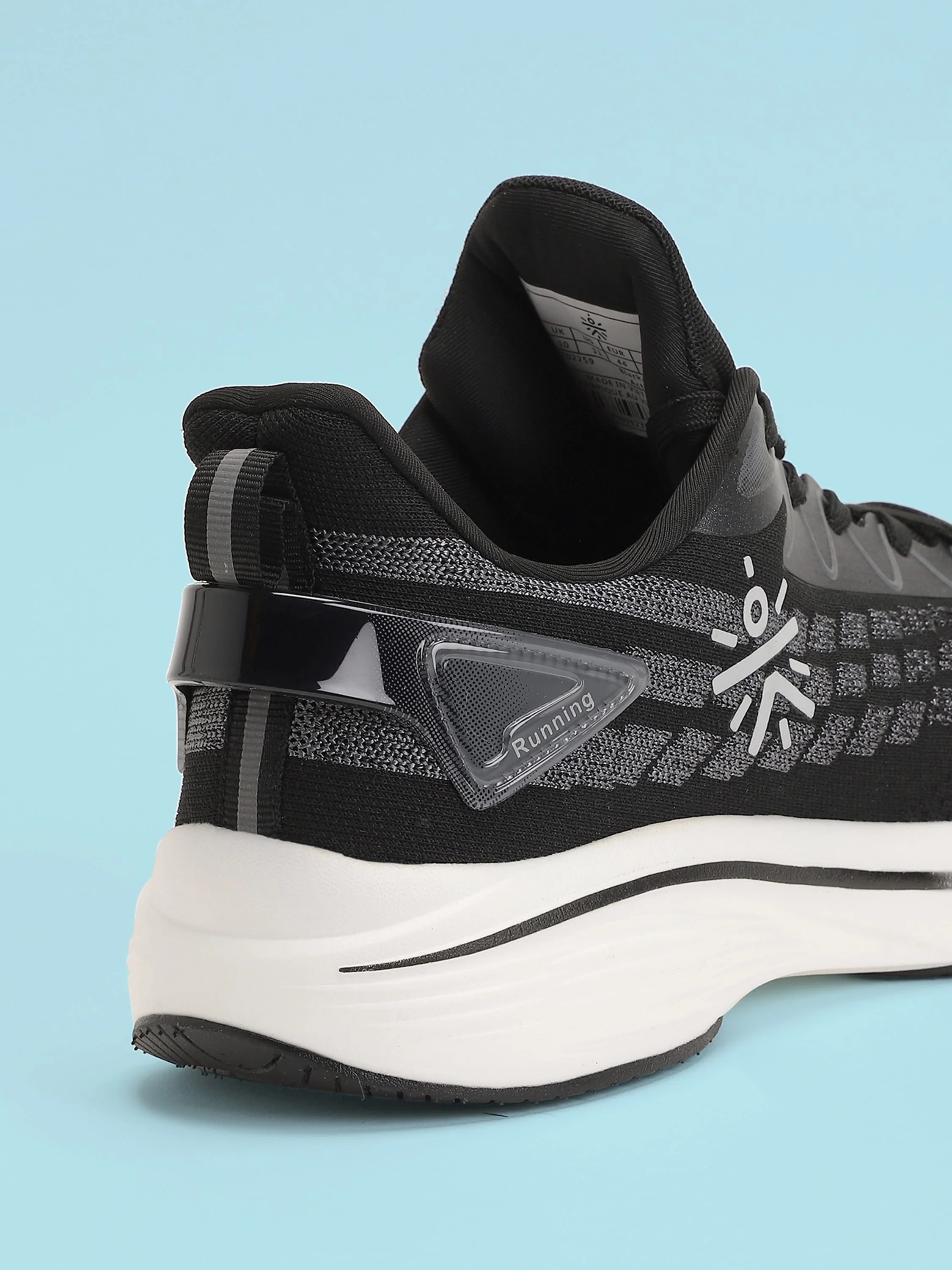 cult Active Men Running Shoes - Black - Image 7