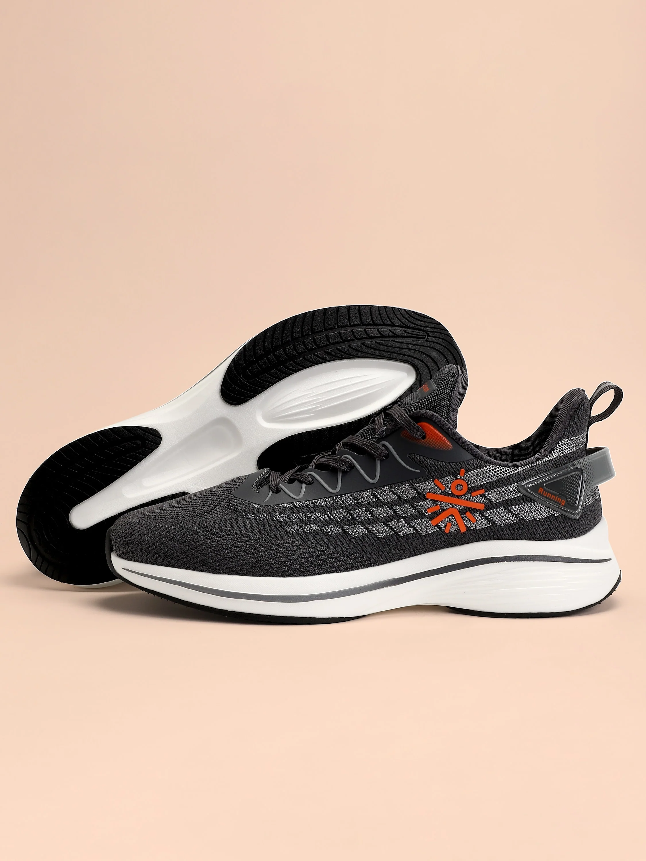 cult Active Men Running Shoes - Dark Grey - Image 9