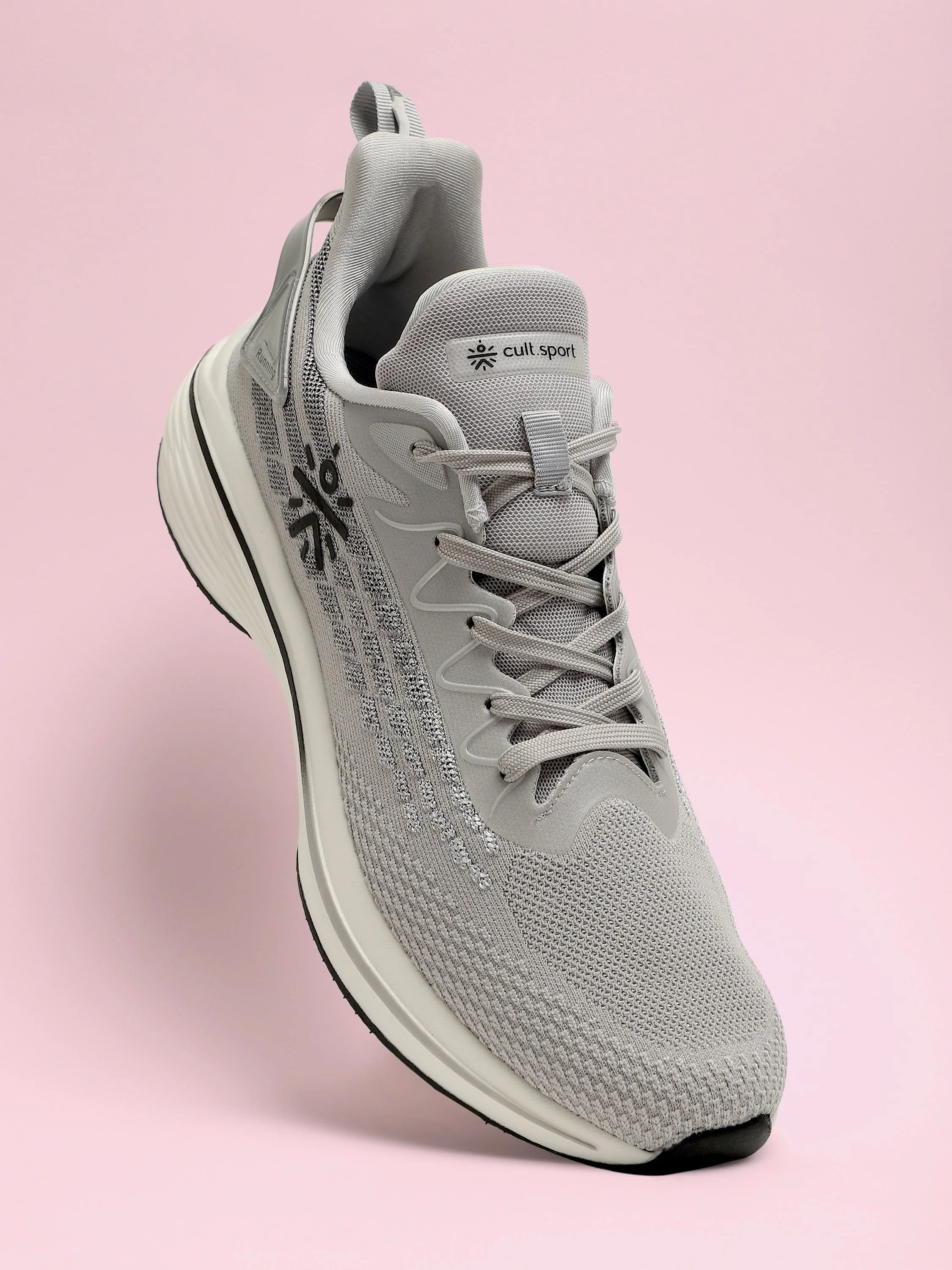 cult Active Men Running Shoes - L.Grey - Image 2