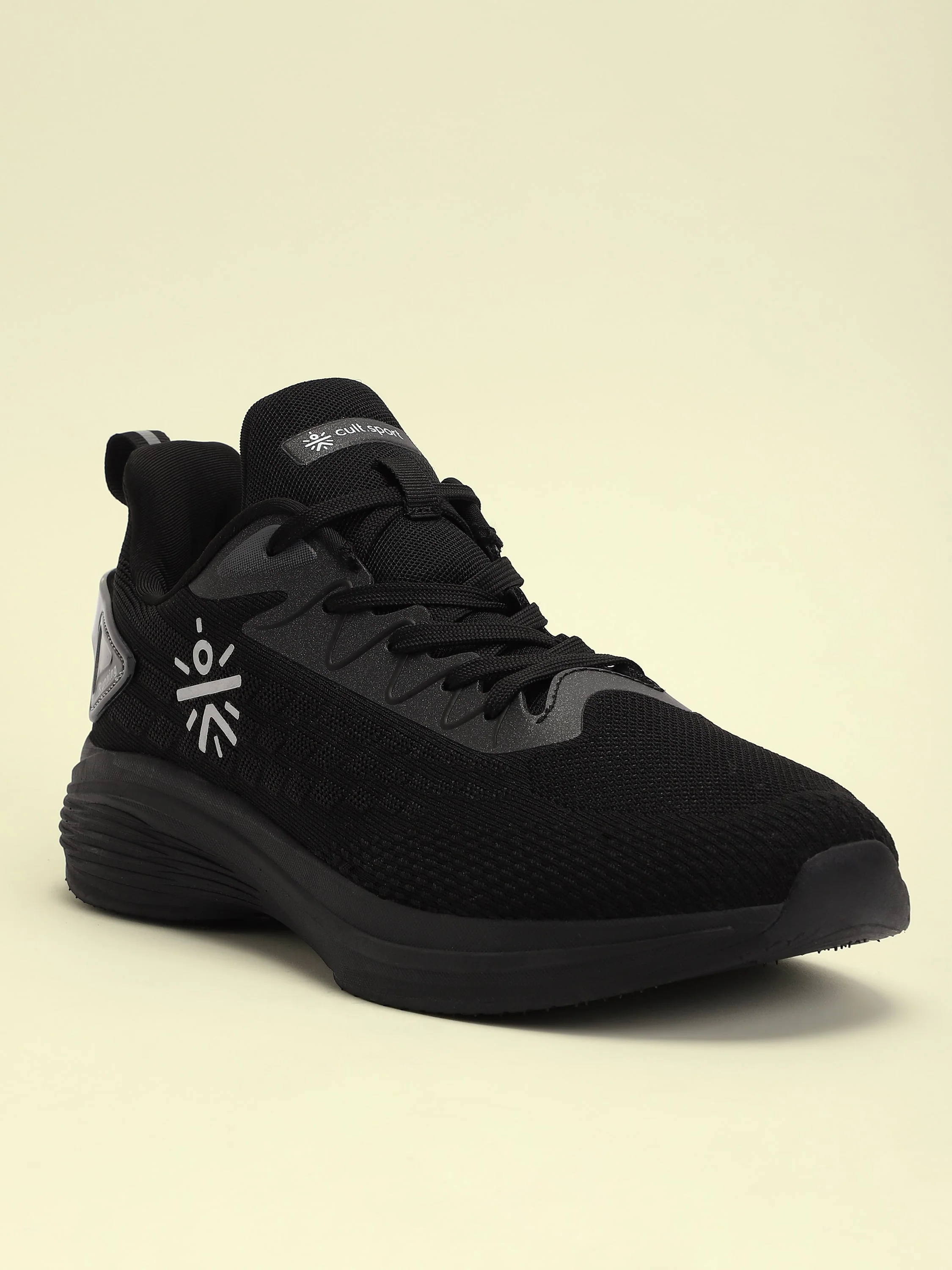 cult Active Men Running Shoes - Black - Image 11