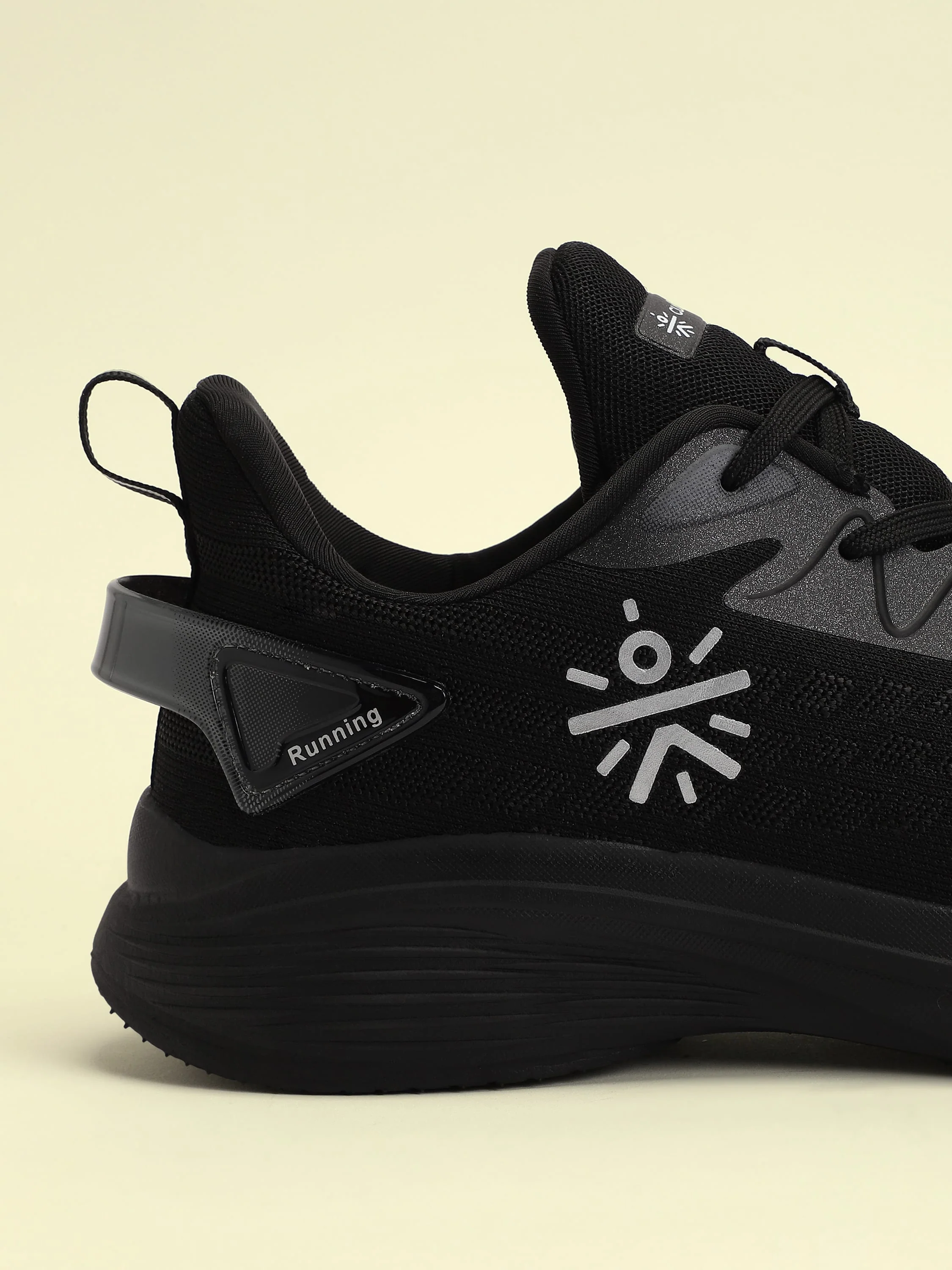cult Active Men Running Shoes - Black - Image 8