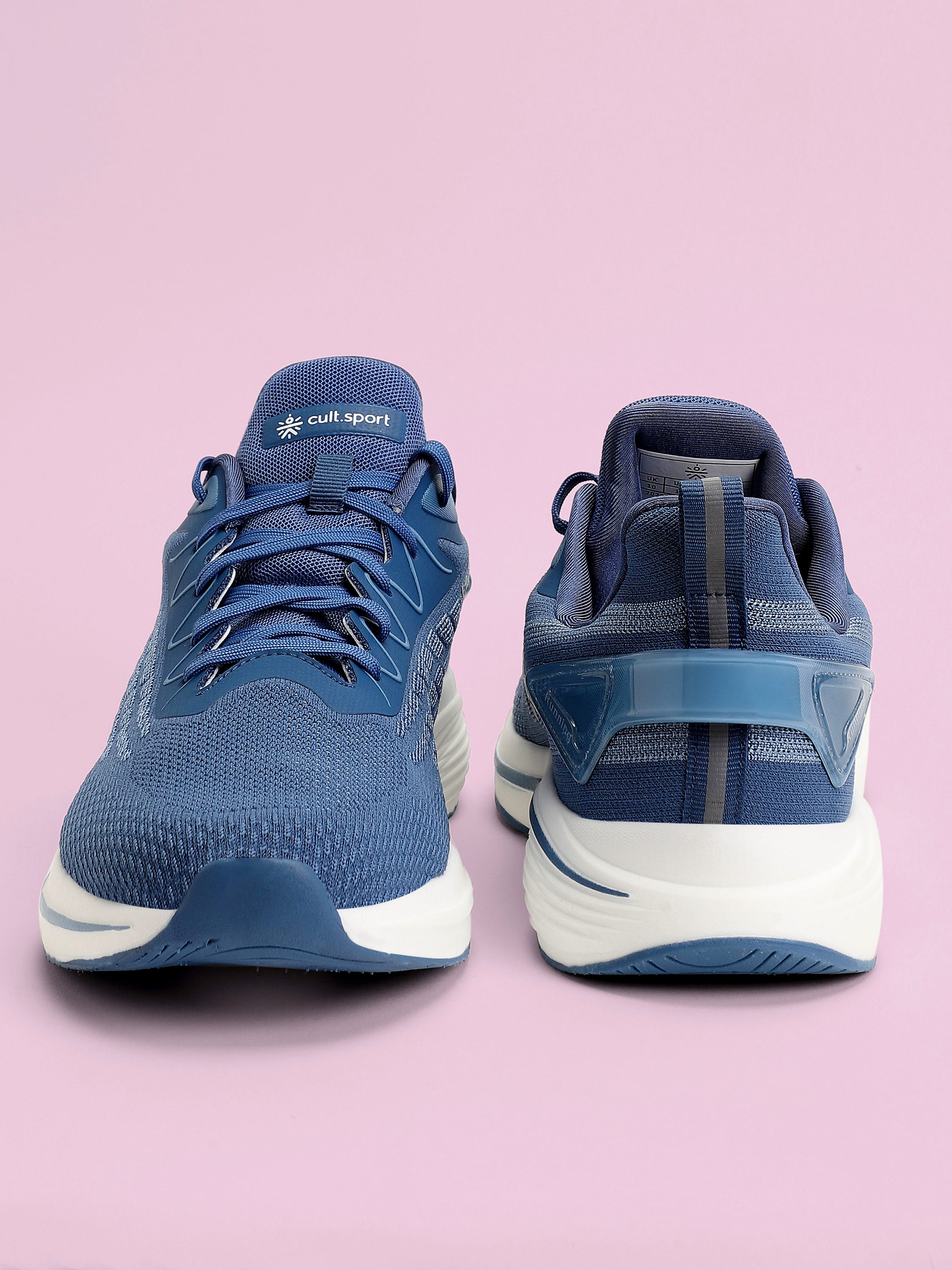 cult Active Men Running Shoes - Dusky Blue - Image 4
