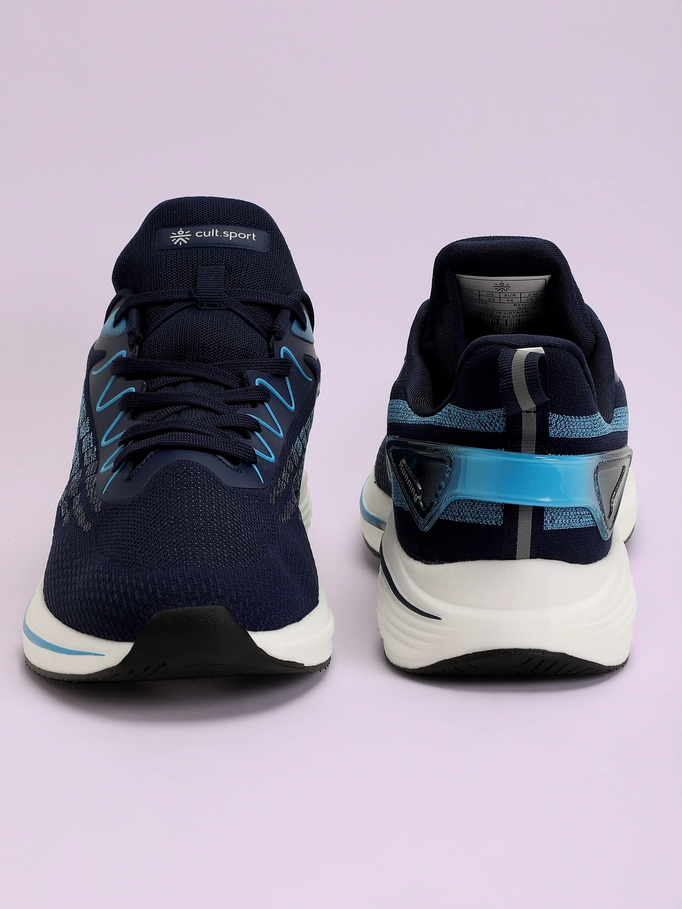 cult Active Men Running Shoes - Navy Blue - Image 4