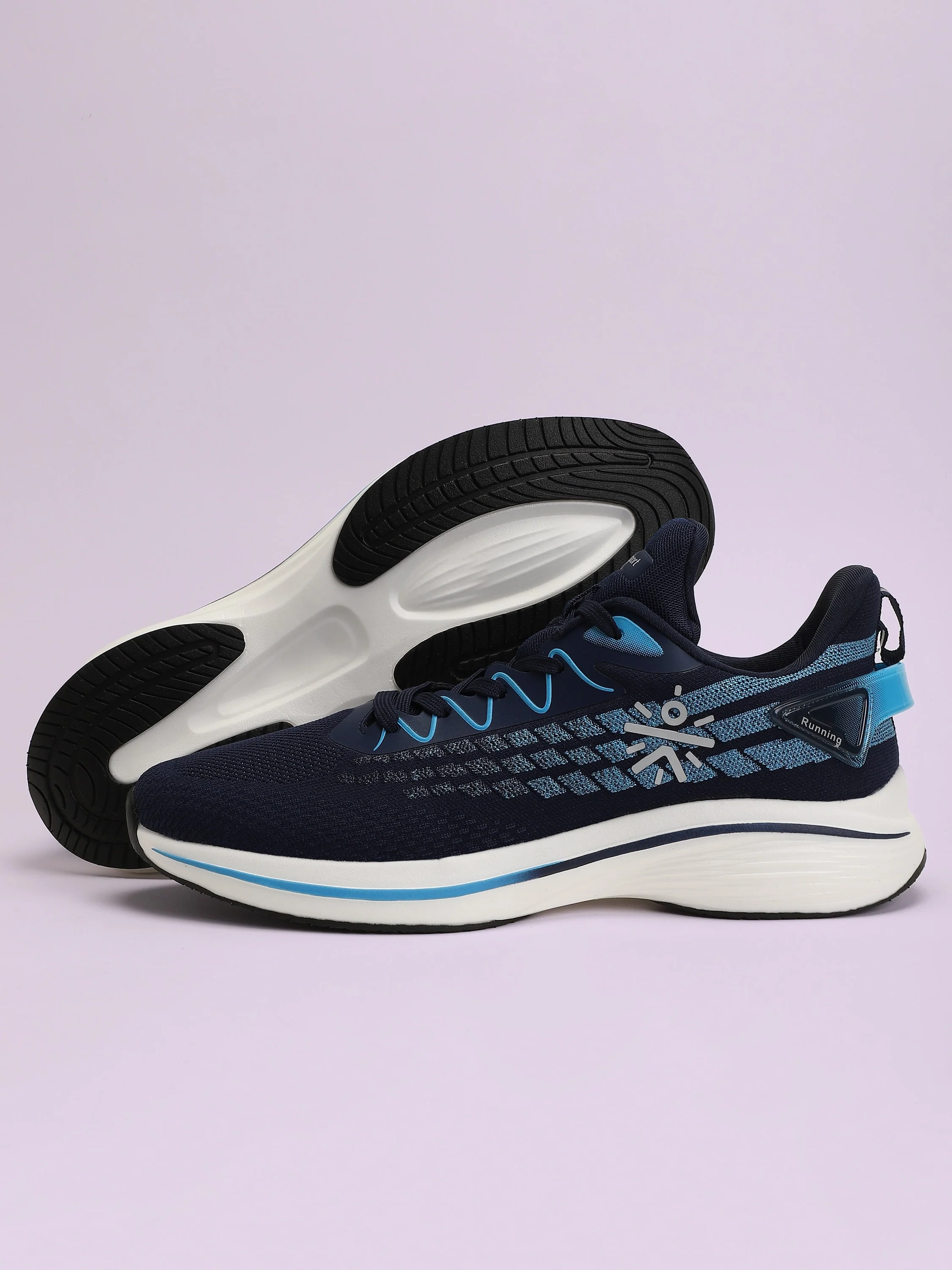 cult Active Men Running Shoes - Navy Blue - Image 9