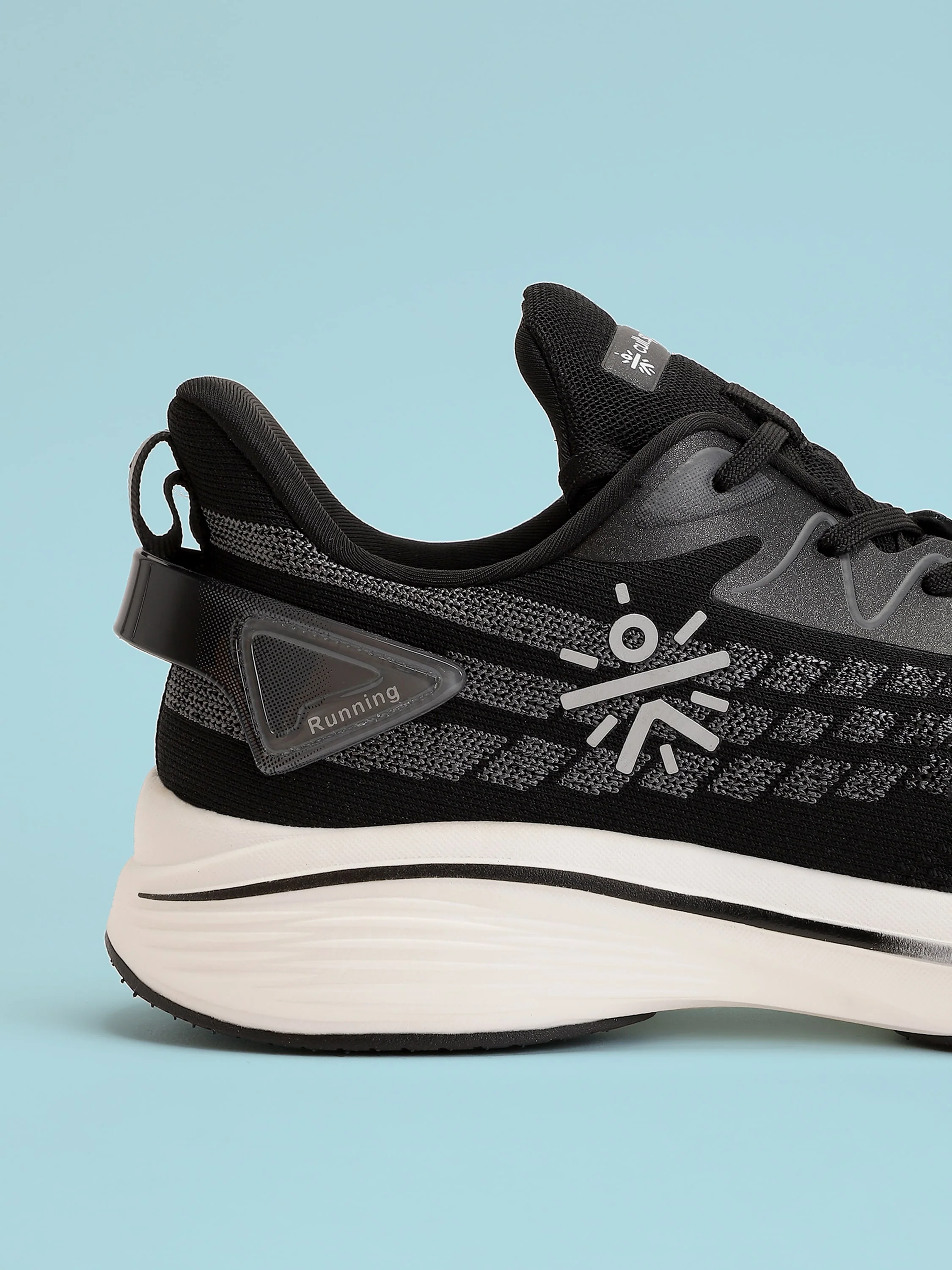 cult Active Men Running Shoes - Black - Image 9