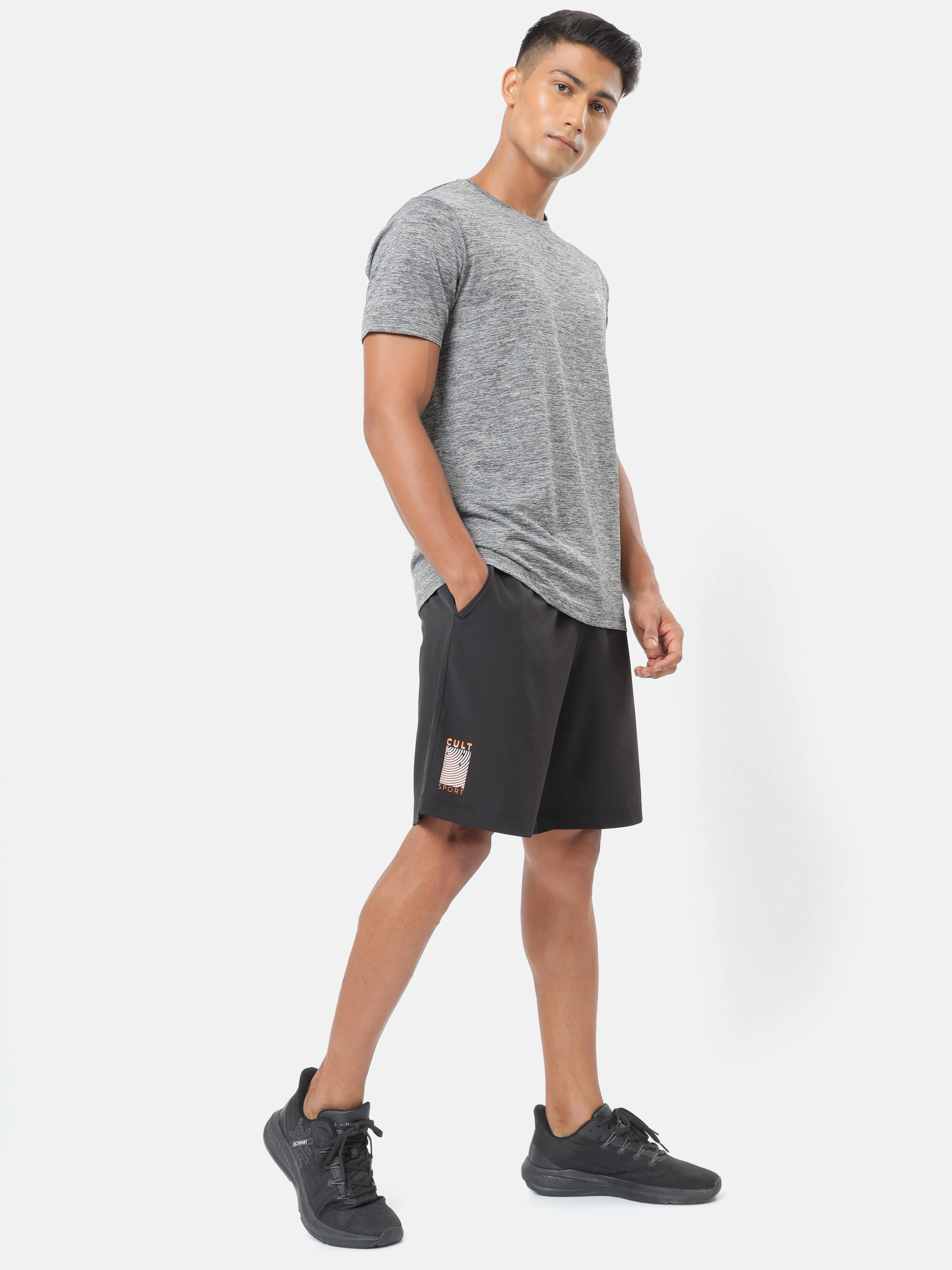 Active Shorts with Minimal Graphic Pack of 2 - Image 4