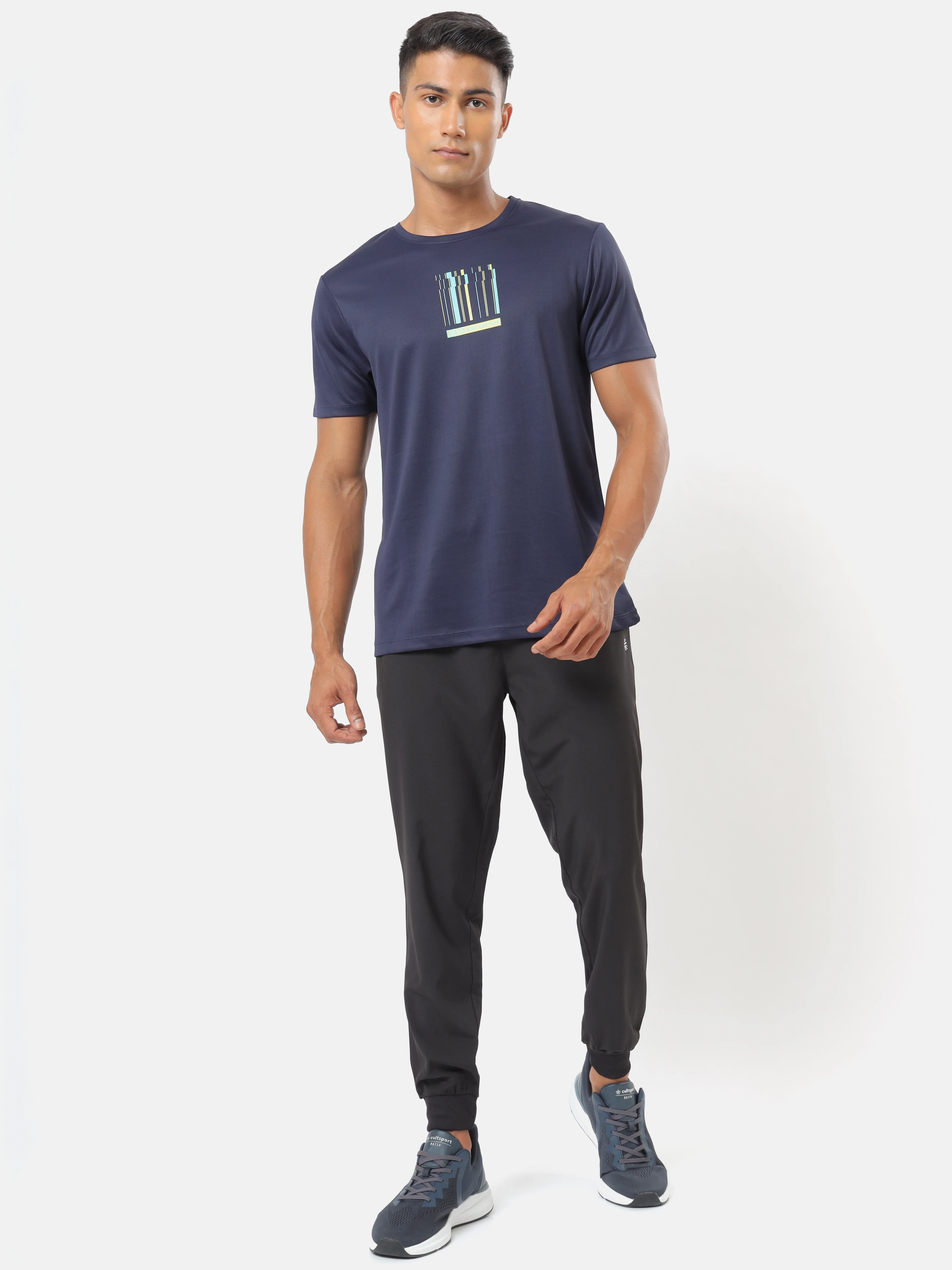 Active T-shirt with Minimal Graphic Pack of 2 - Image 4