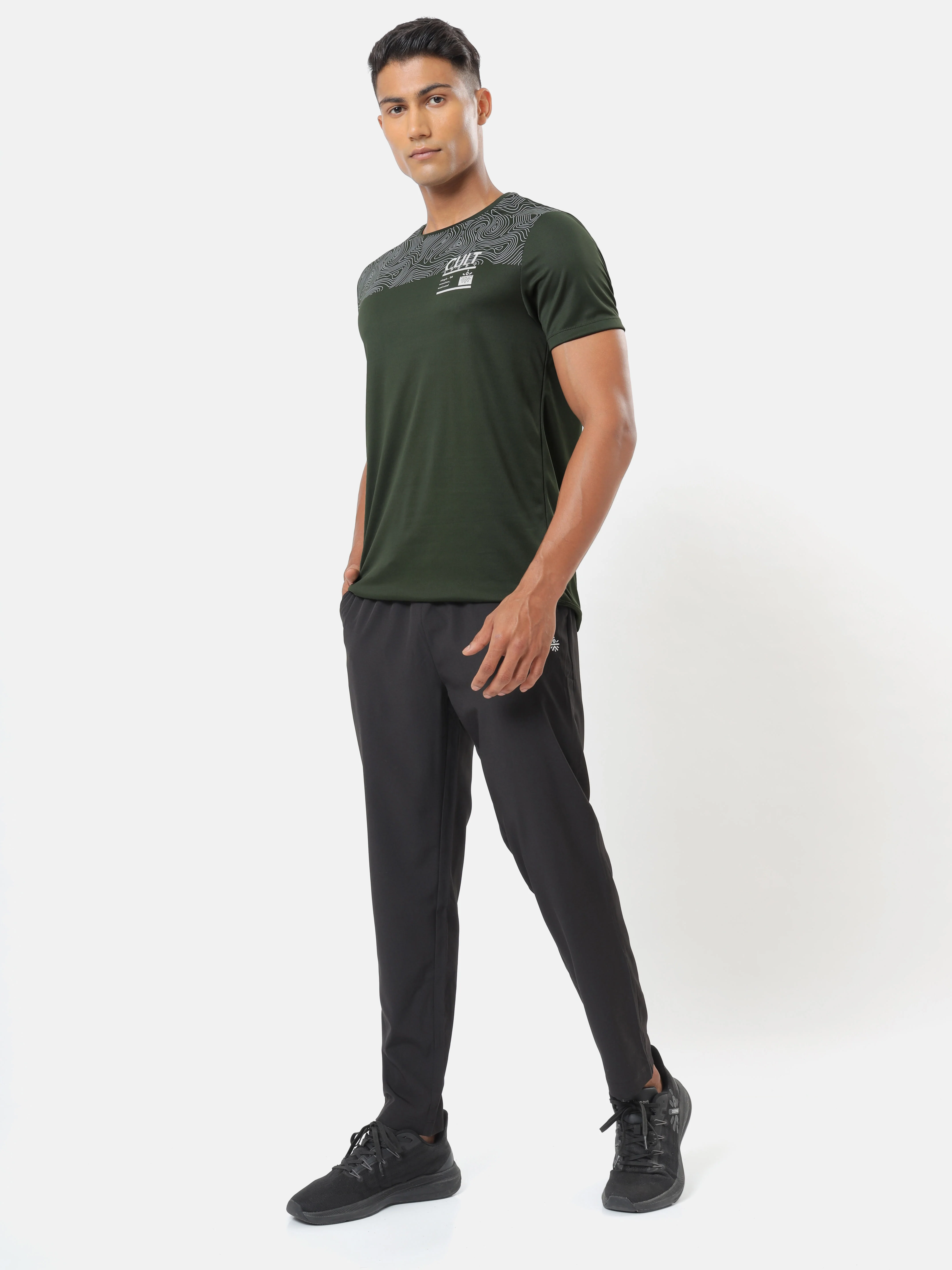 Active T-shirt with Placement Graphic Pack of 2 - Image 4