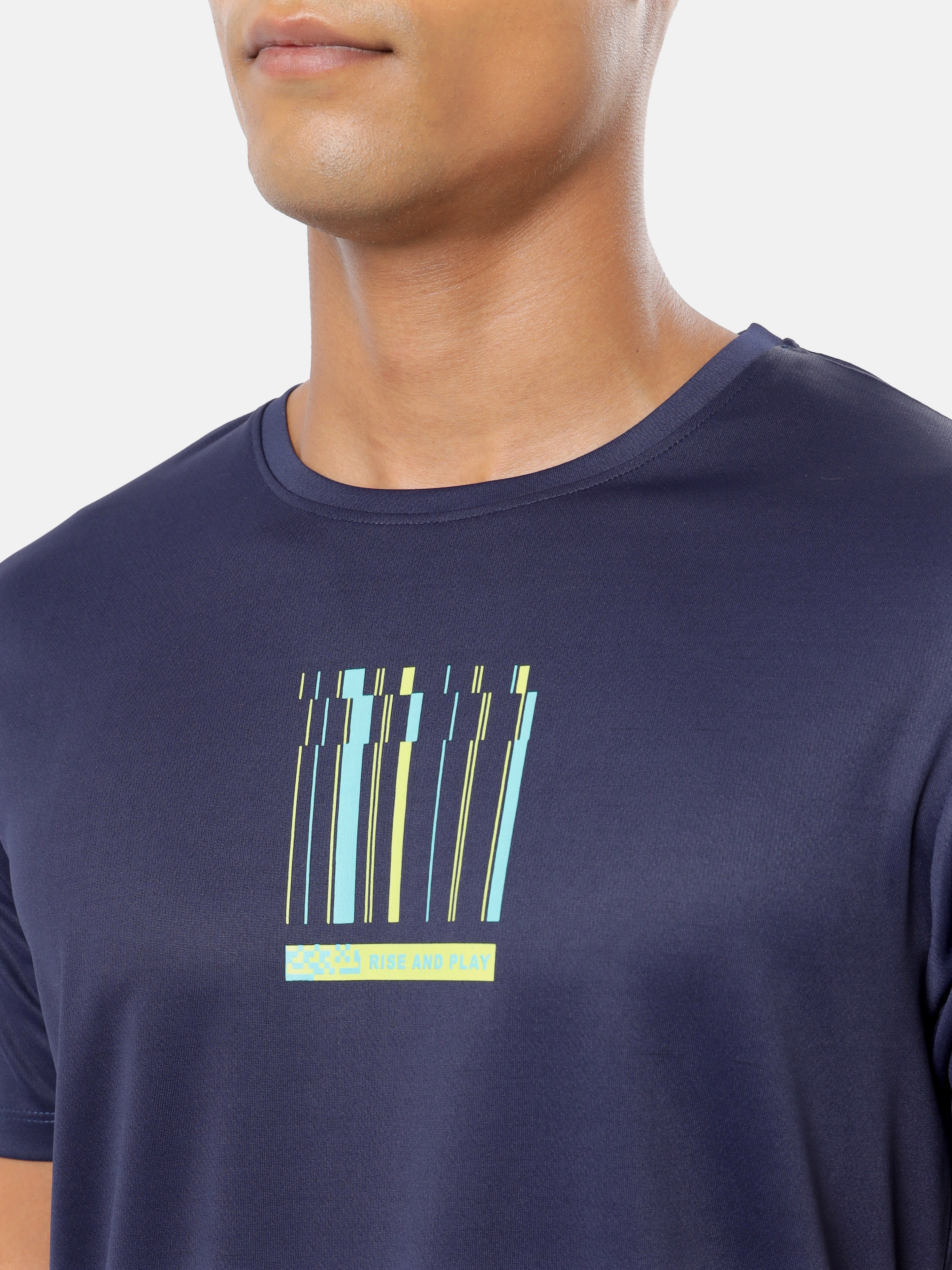 Active T-shirt with Placement Graphic Pack of 2 - Image 7