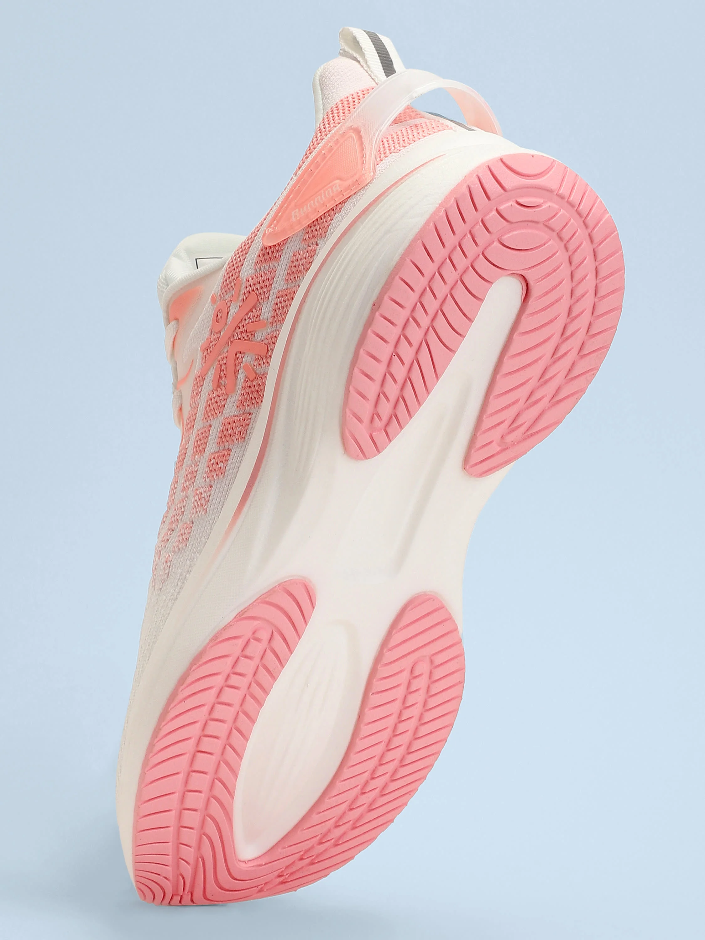 cult Active Women Running Shoes - White/Peach - Image 5