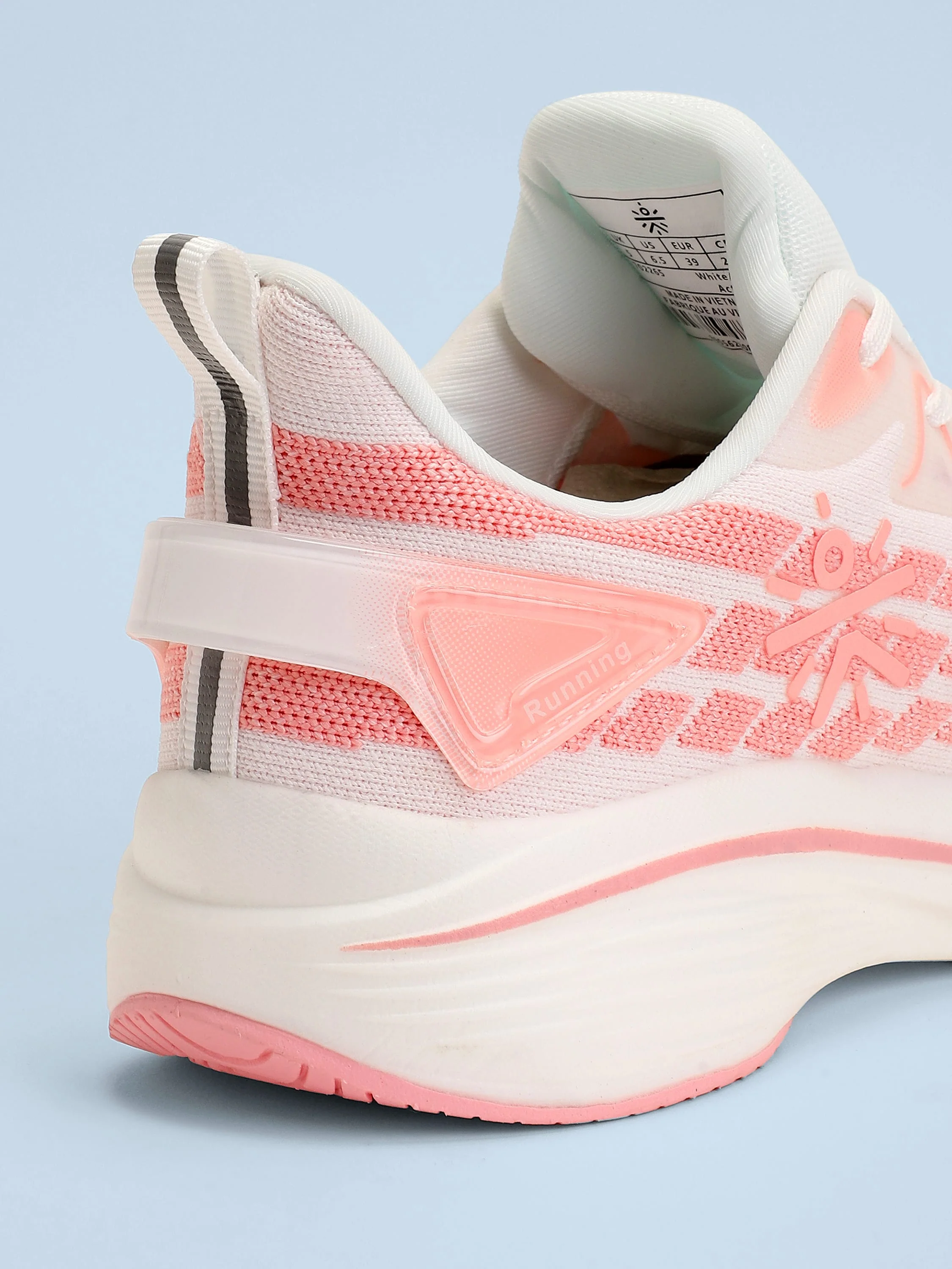 cult Active Women Running Shoes - White/Peach - Image 6