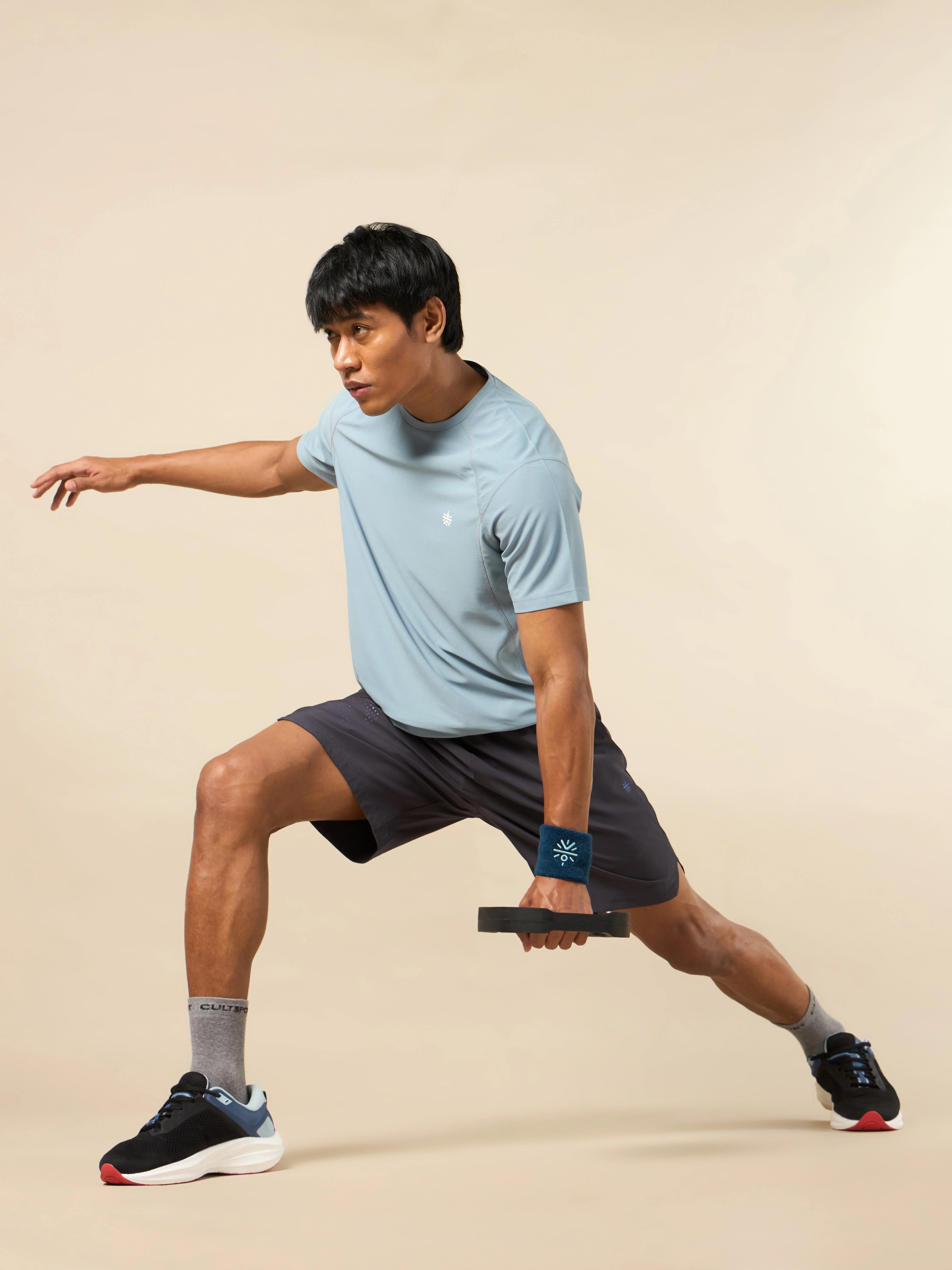 All Day Active Grey Training Tee - Image 3