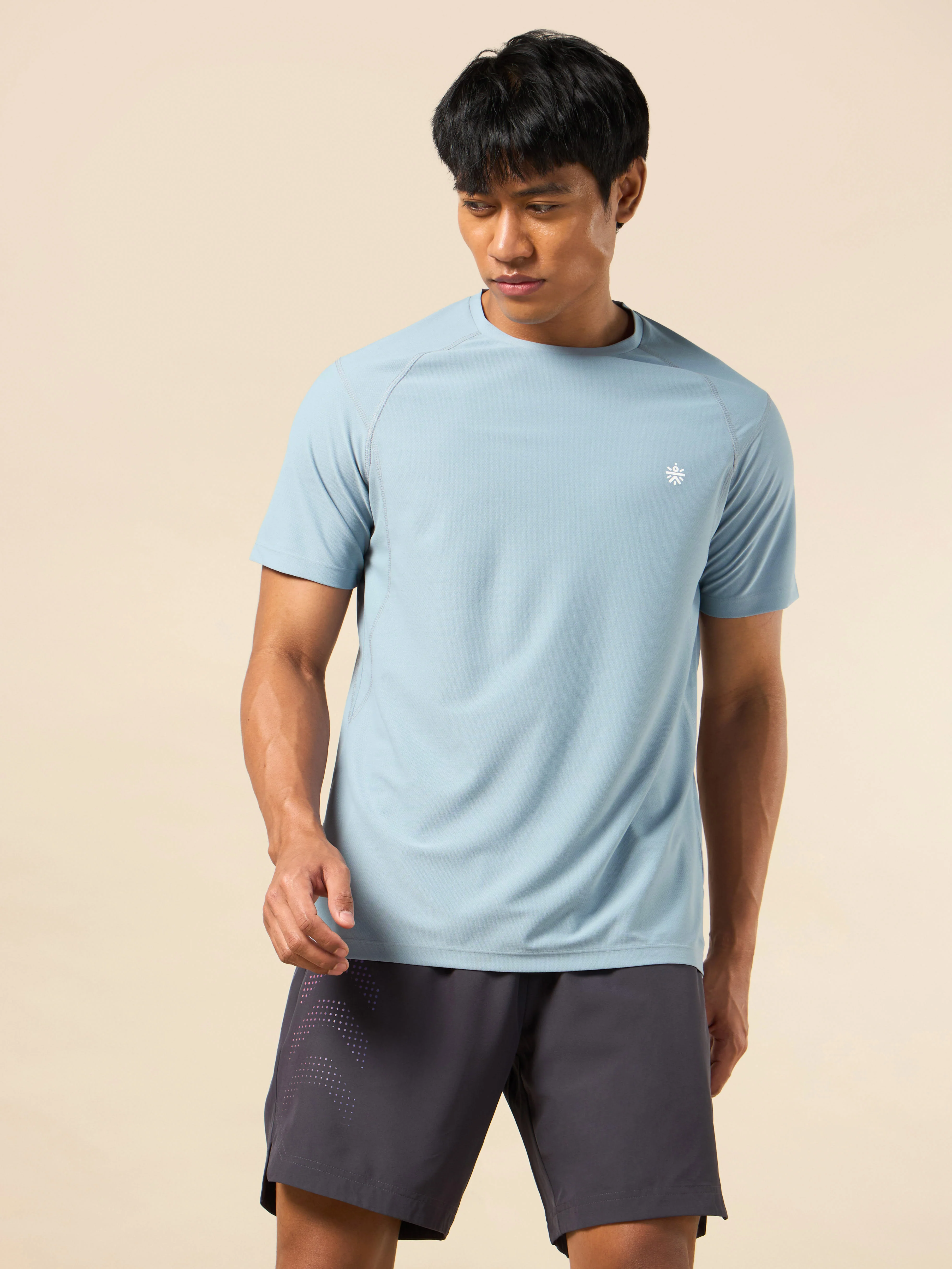 All Day Active Grey Training Tee - Image 4