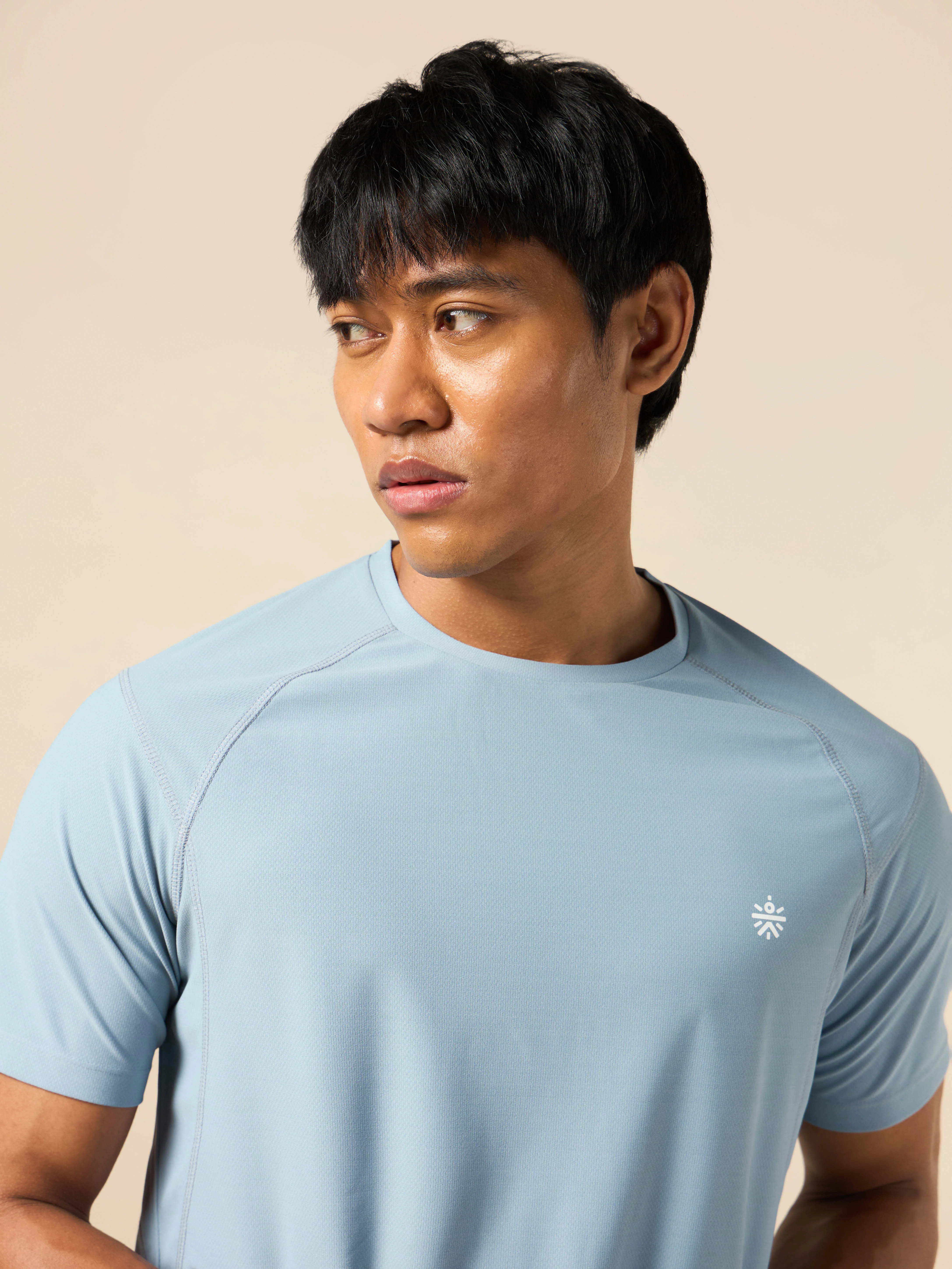 All Day Active Grey Training Tee - Image 7