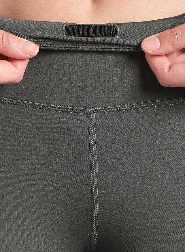 Grey All Day Active Solid Tights - Image 6