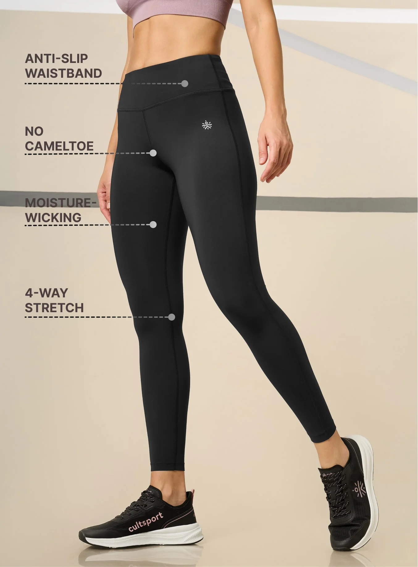 All Day Performance Solid Tights - Image 5