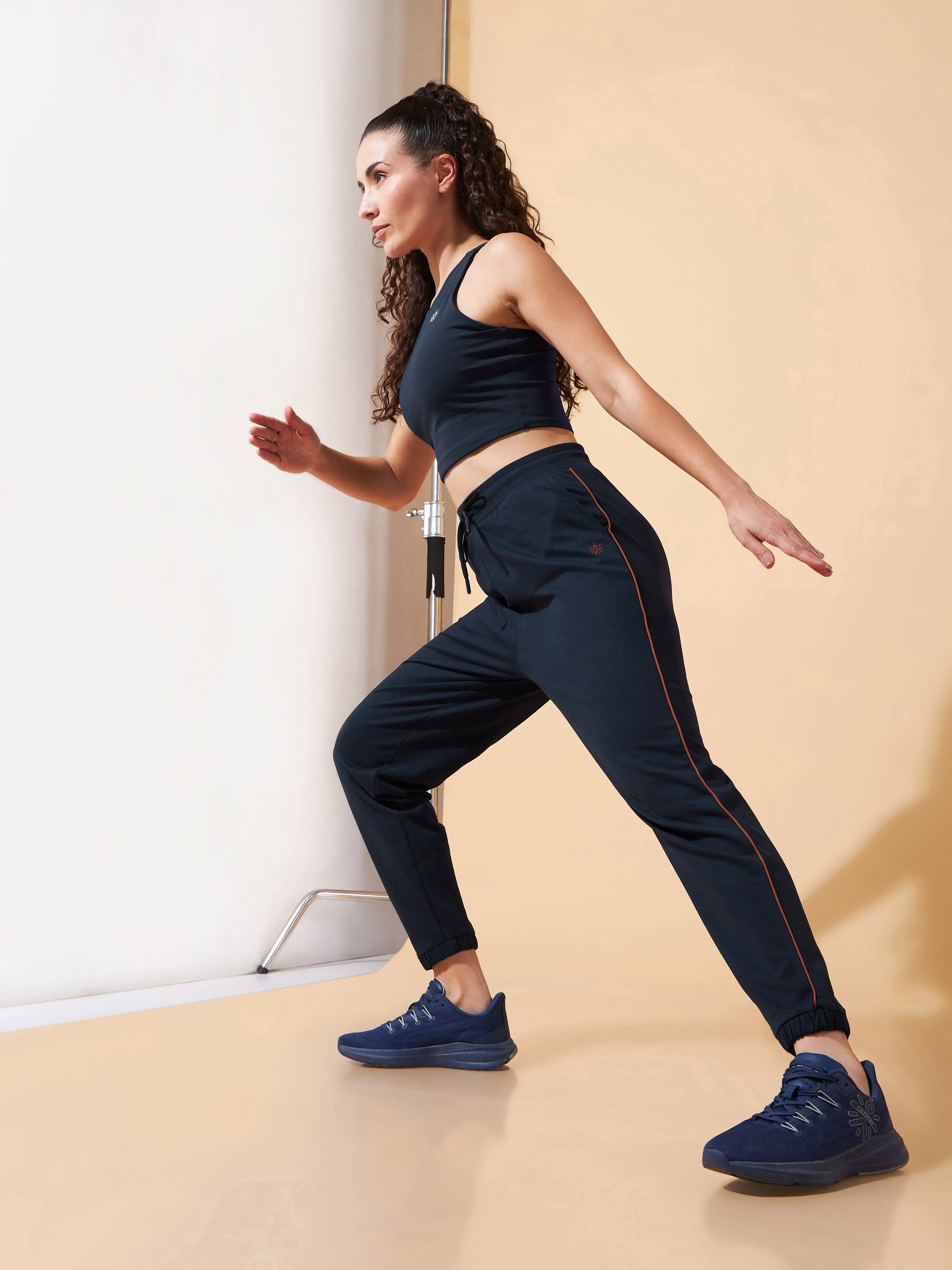 Women Navy Anyday Anywhere Joggers - Image 2