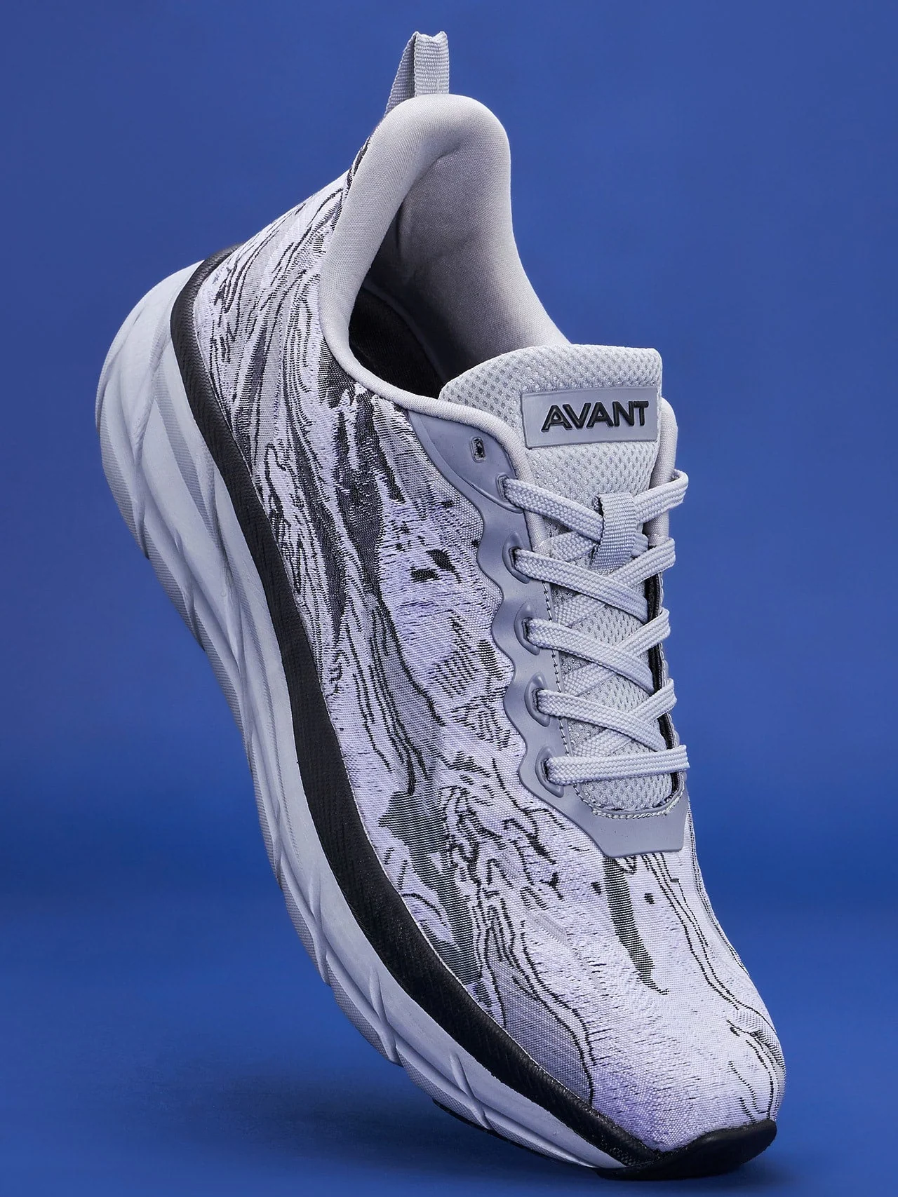 Mens - Shoes - Grey-Black - UK 8 - Image 3