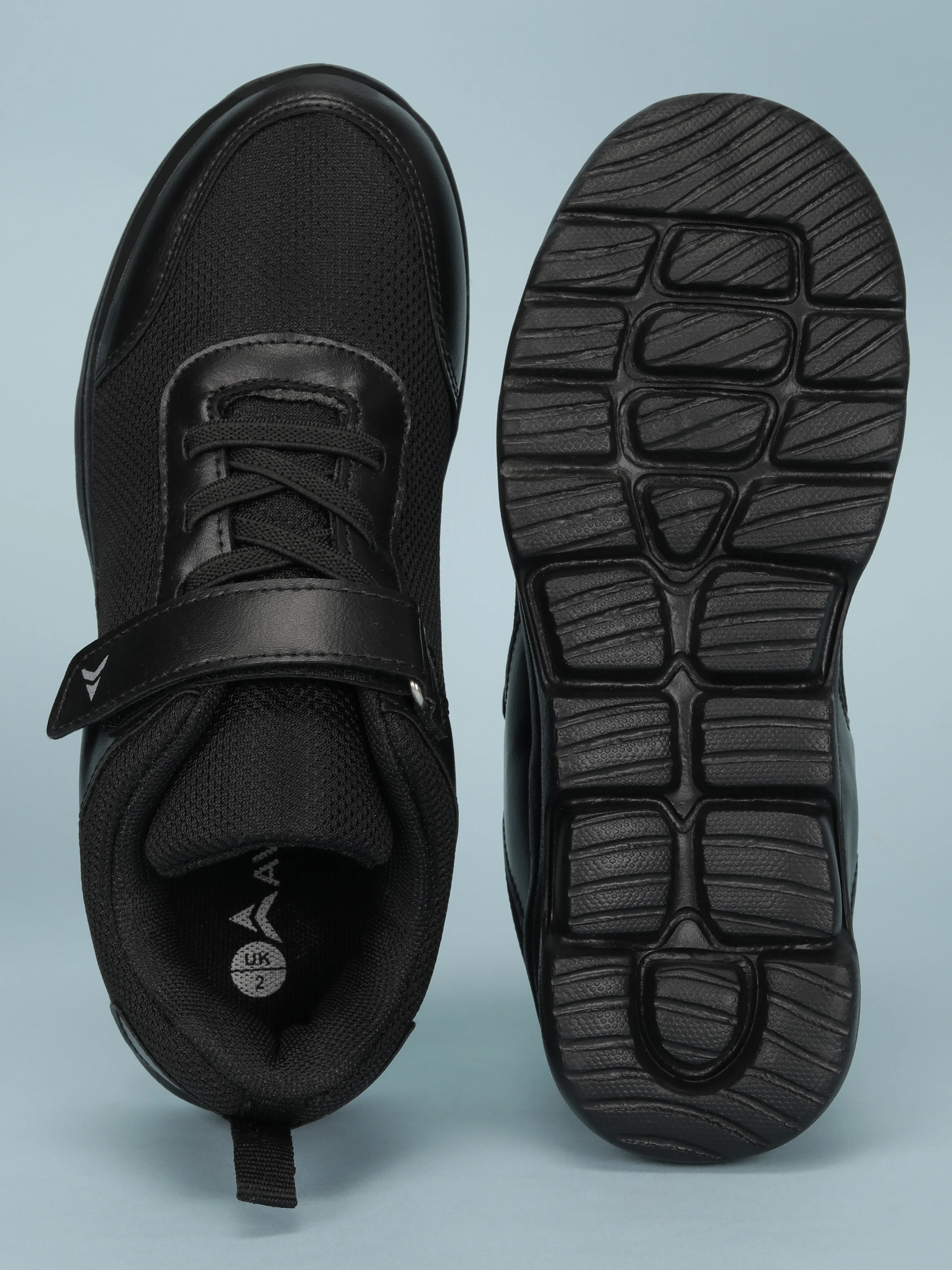 Avant Kid's Unisex PlayDash School Shoes - Black - Image 6