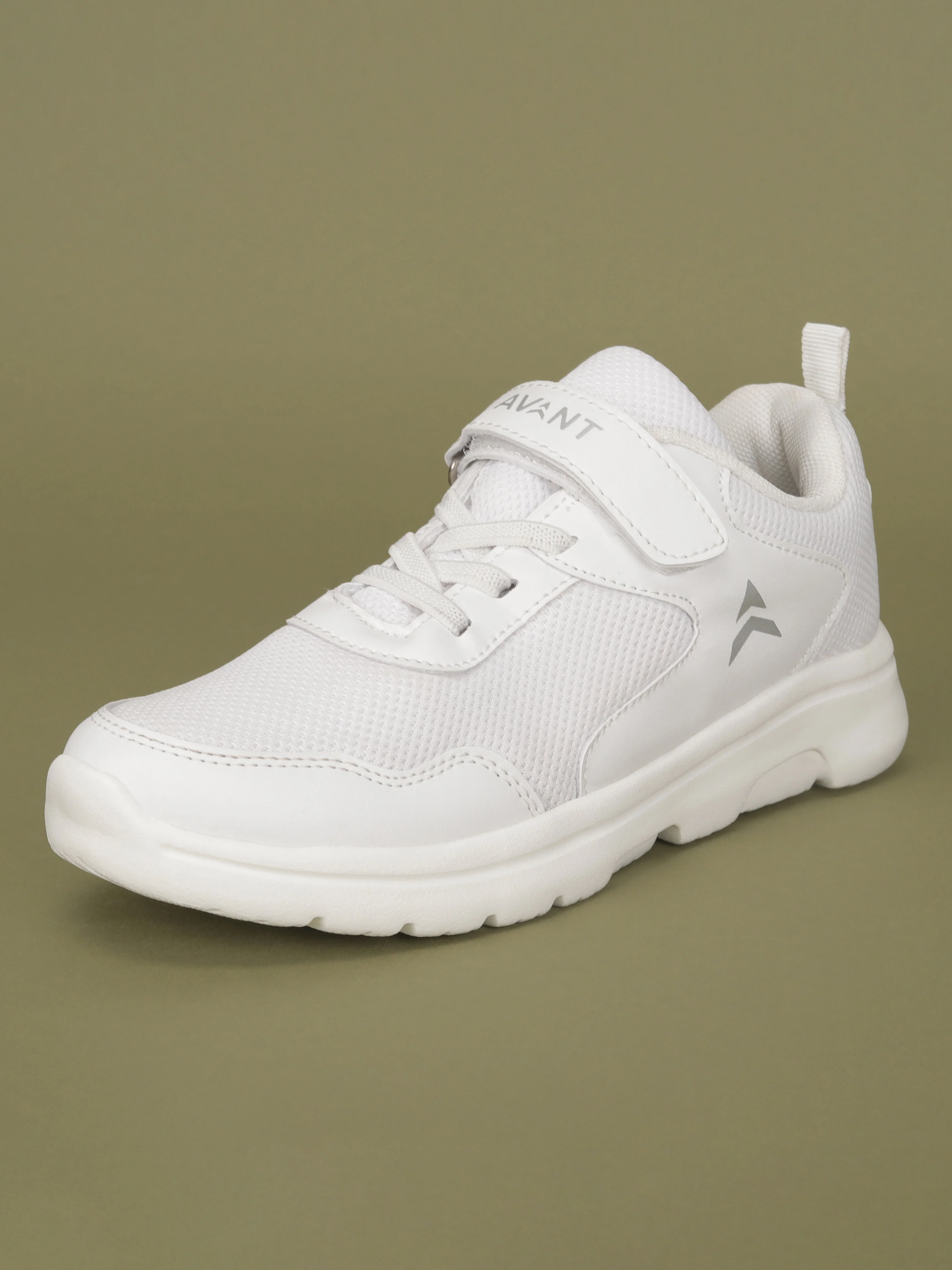 Avant Kid's Unisex ZoomPlay School Shoes - White - Image 3