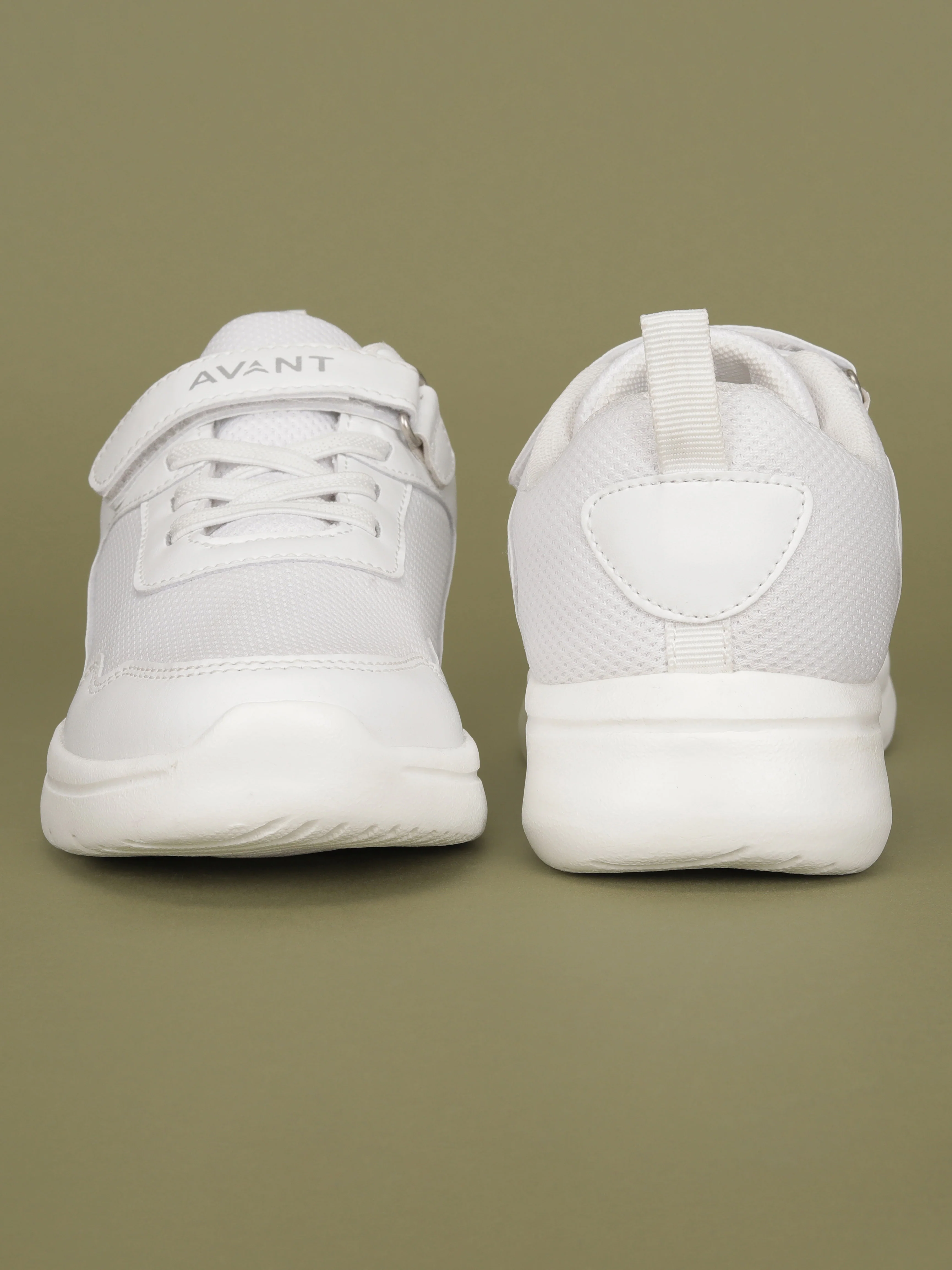 Avant Kid's Unisex ZoomPlay School Shoes - White - Image 7