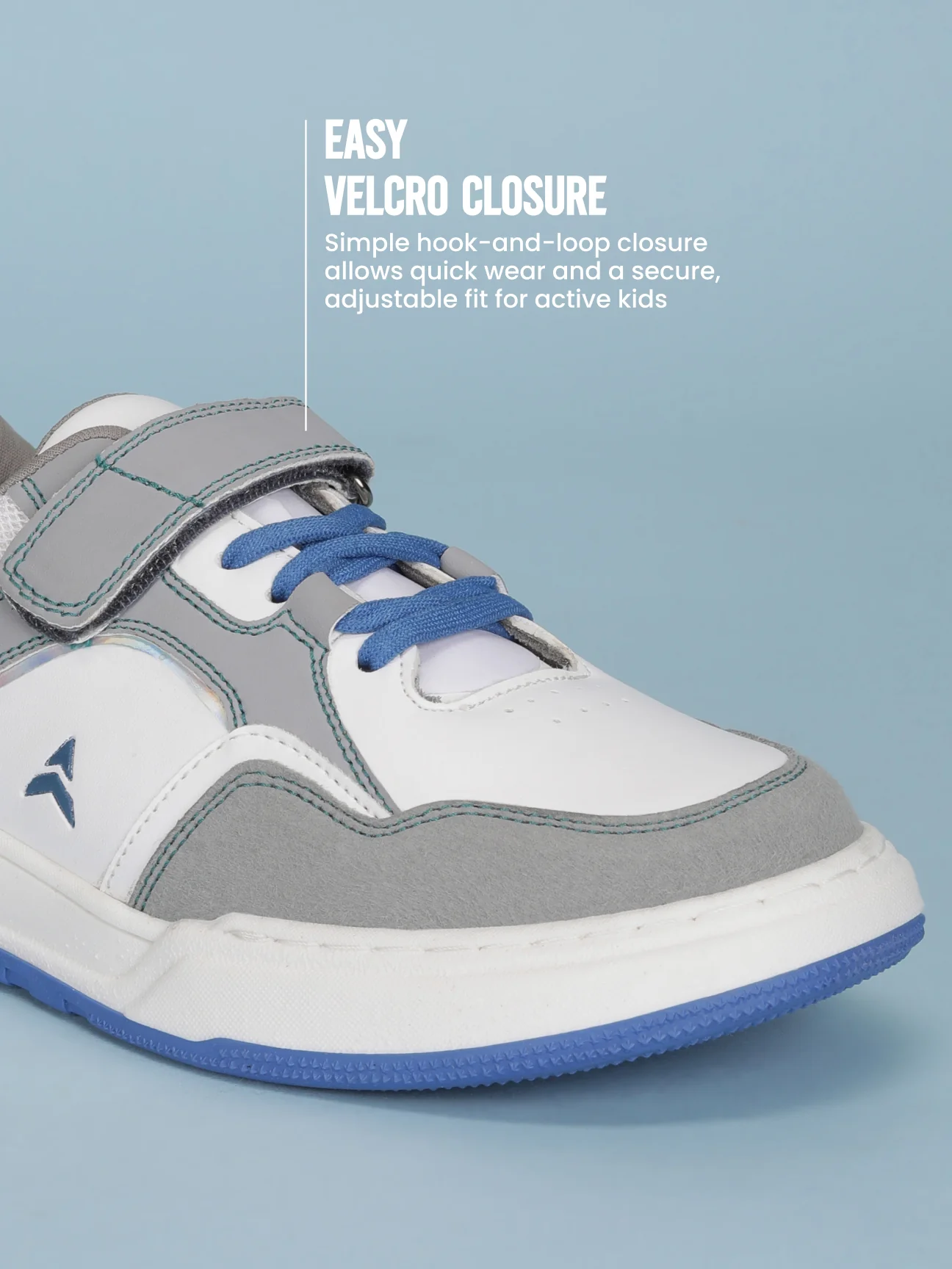 Avant Kids Jetster Sneaker - Grey/Blue - Image 5