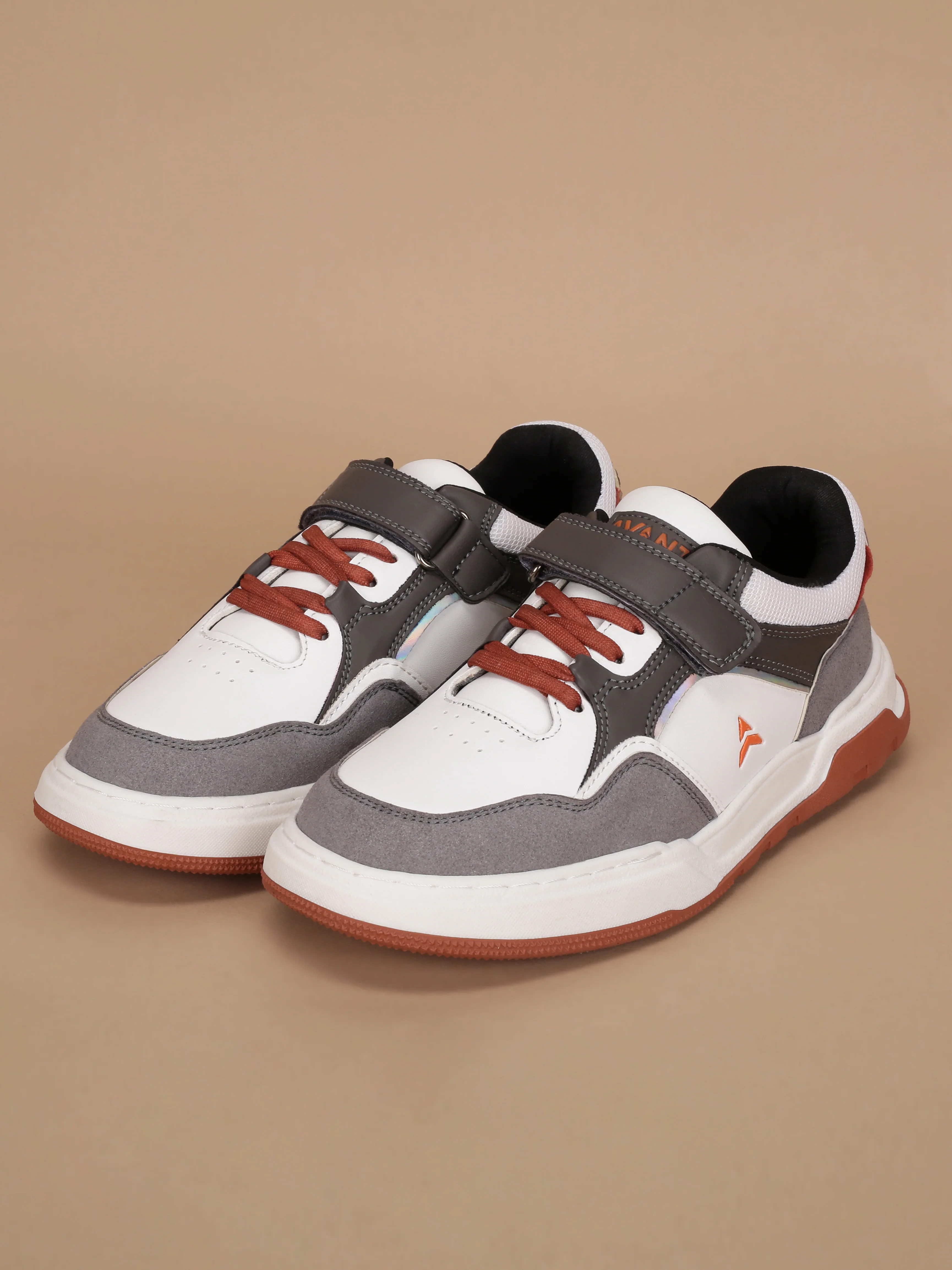 Avant Kids Jetster Sneakers - Grey/Orange - Image 10