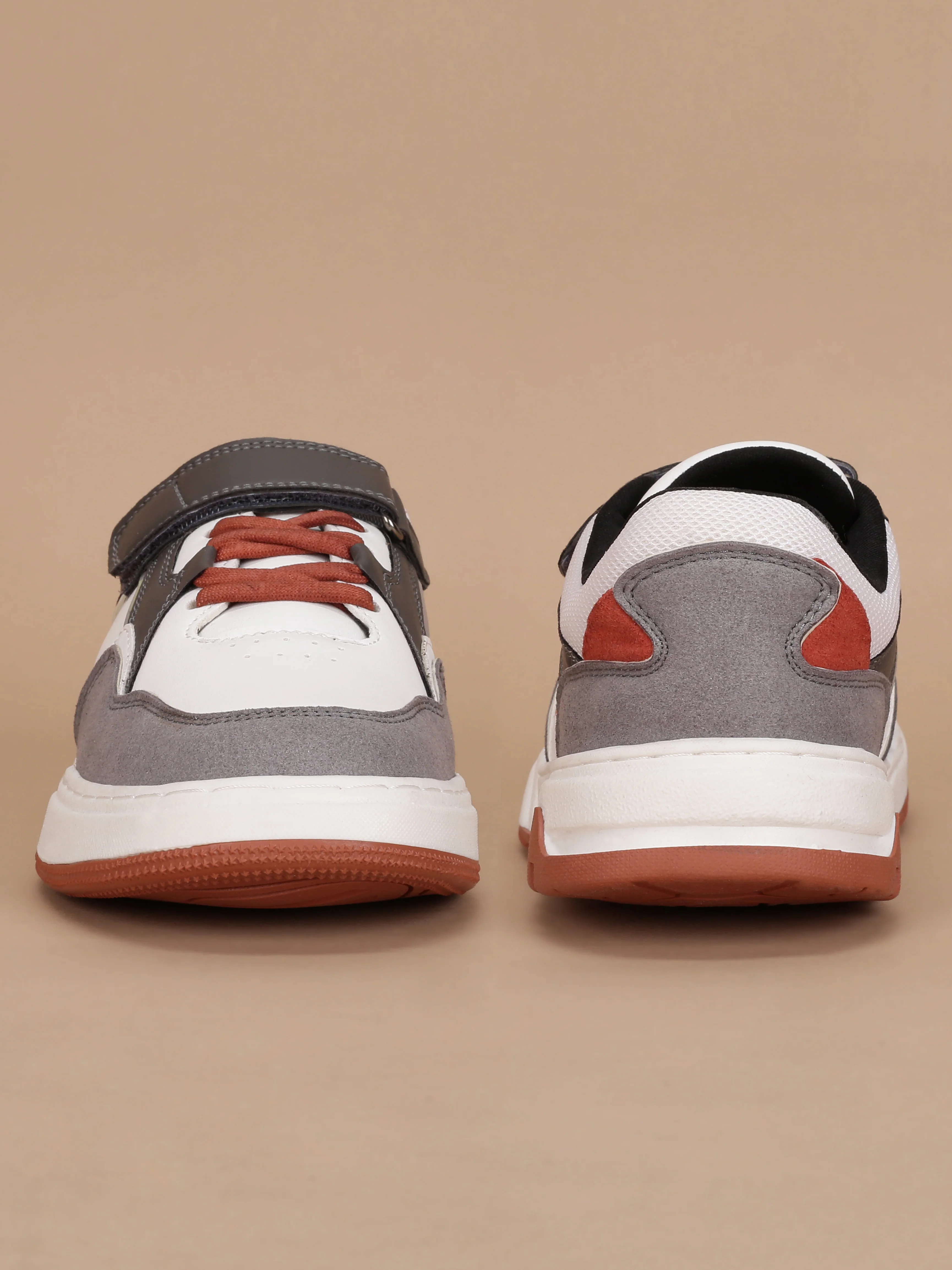 Avant Kids Jetster Sneakers - Grey/Orange - Image 6