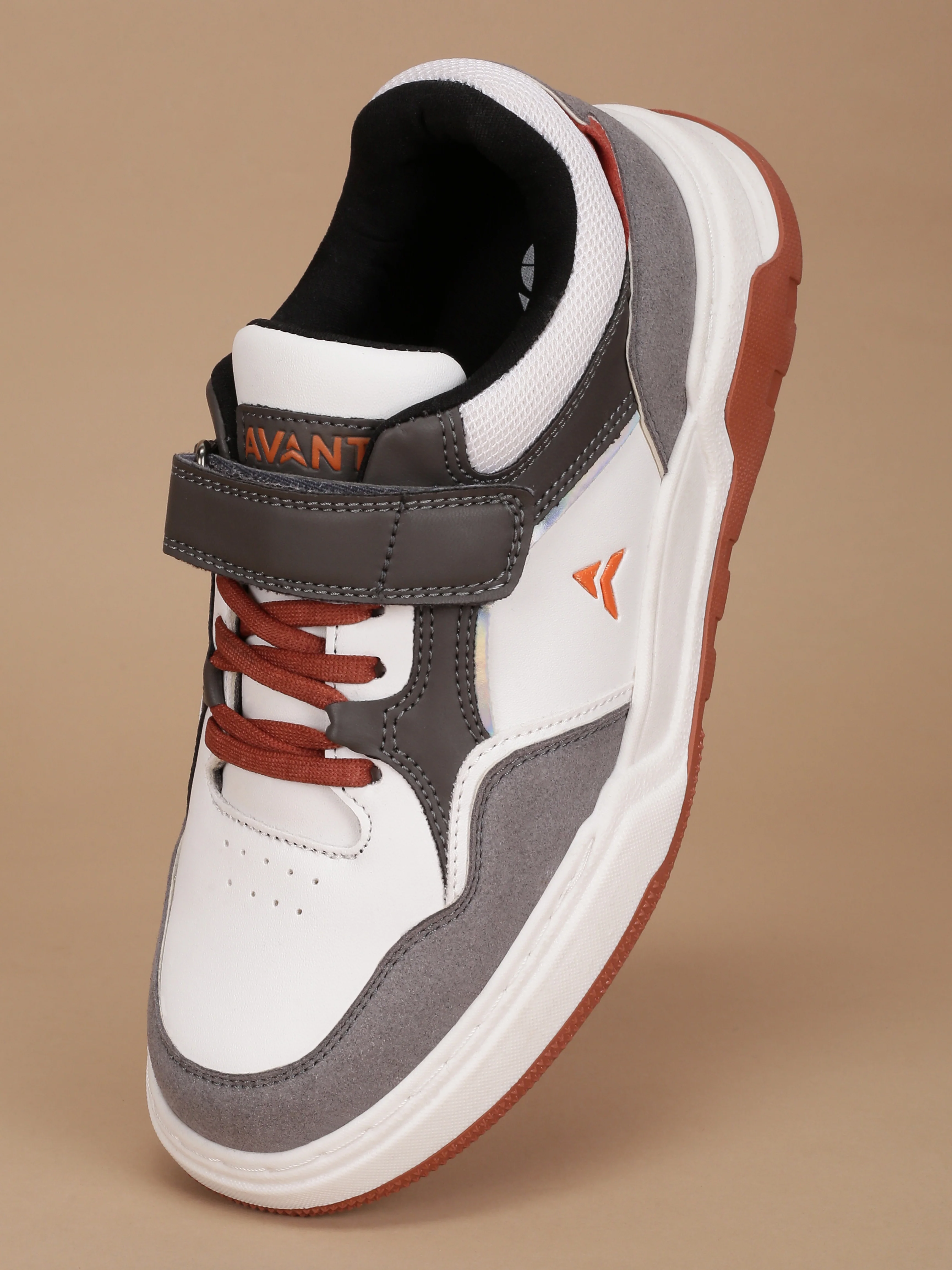 Avant Kids Jetster Sneakers - Grey/Orange - Image 8