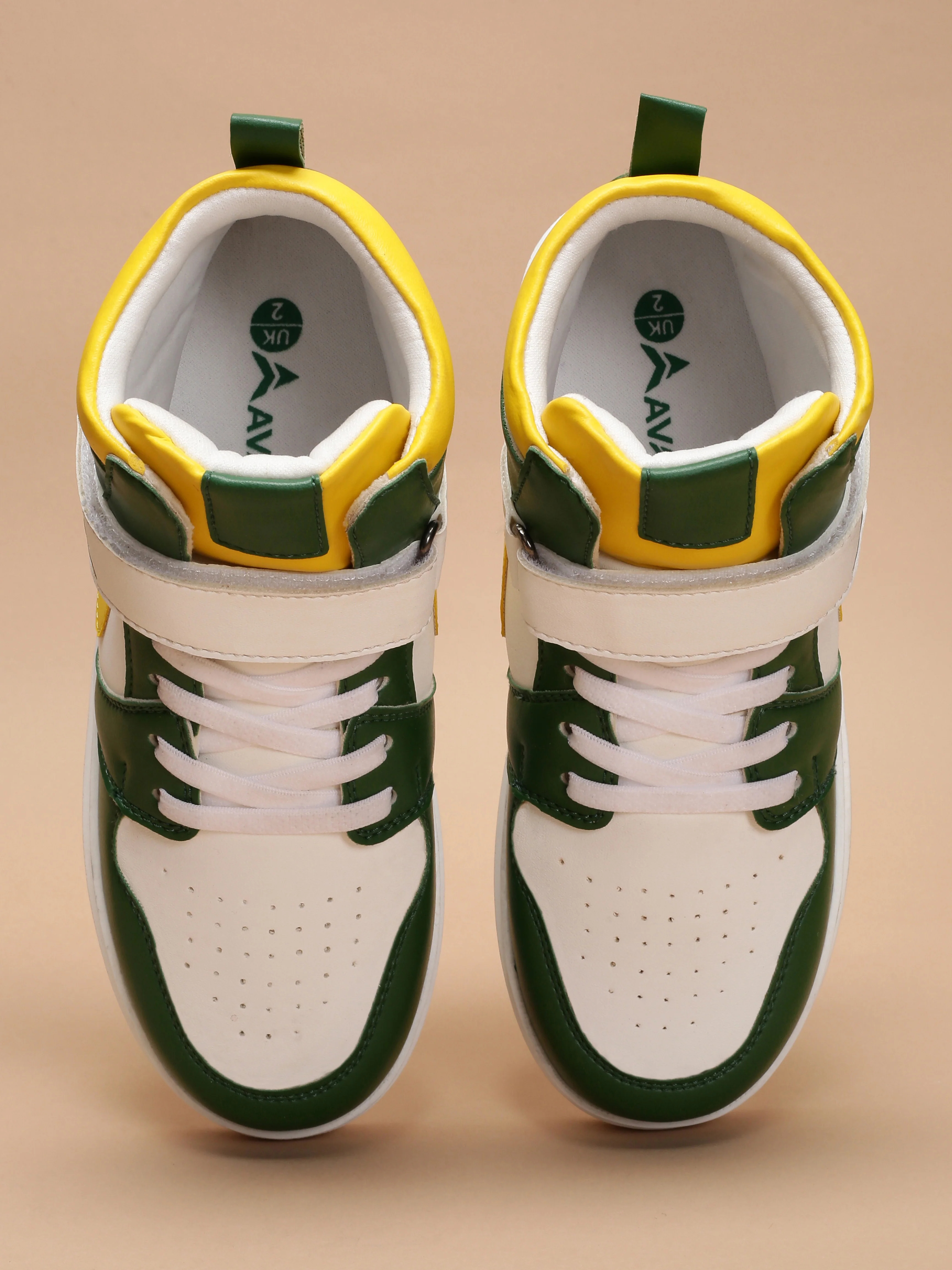 Avant Kids MiniMaverick Sneaker - Green/Yellow - Image 10