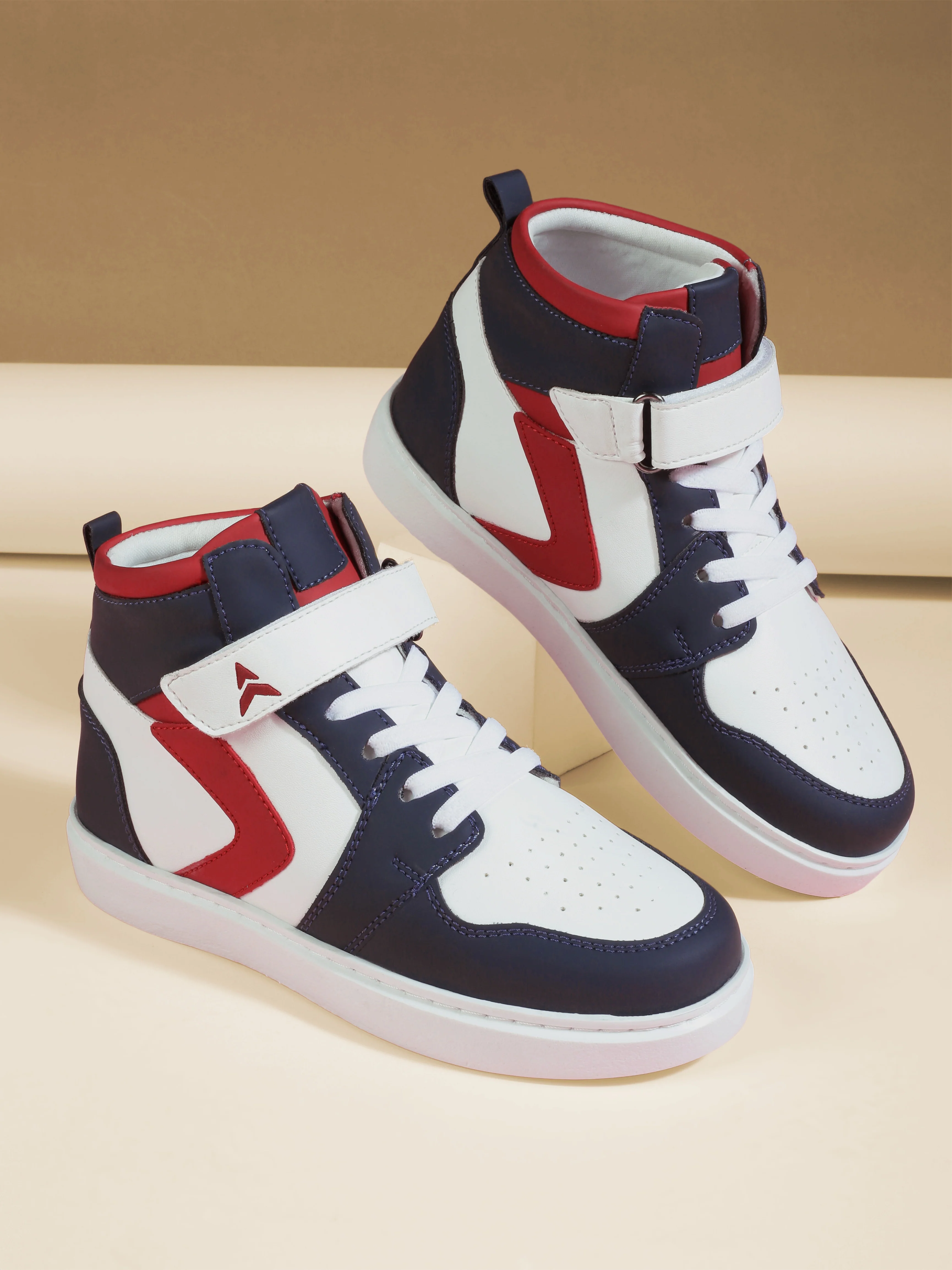 Avant Kids MiniMaverick Sneaker - Red/Navy - Image 2