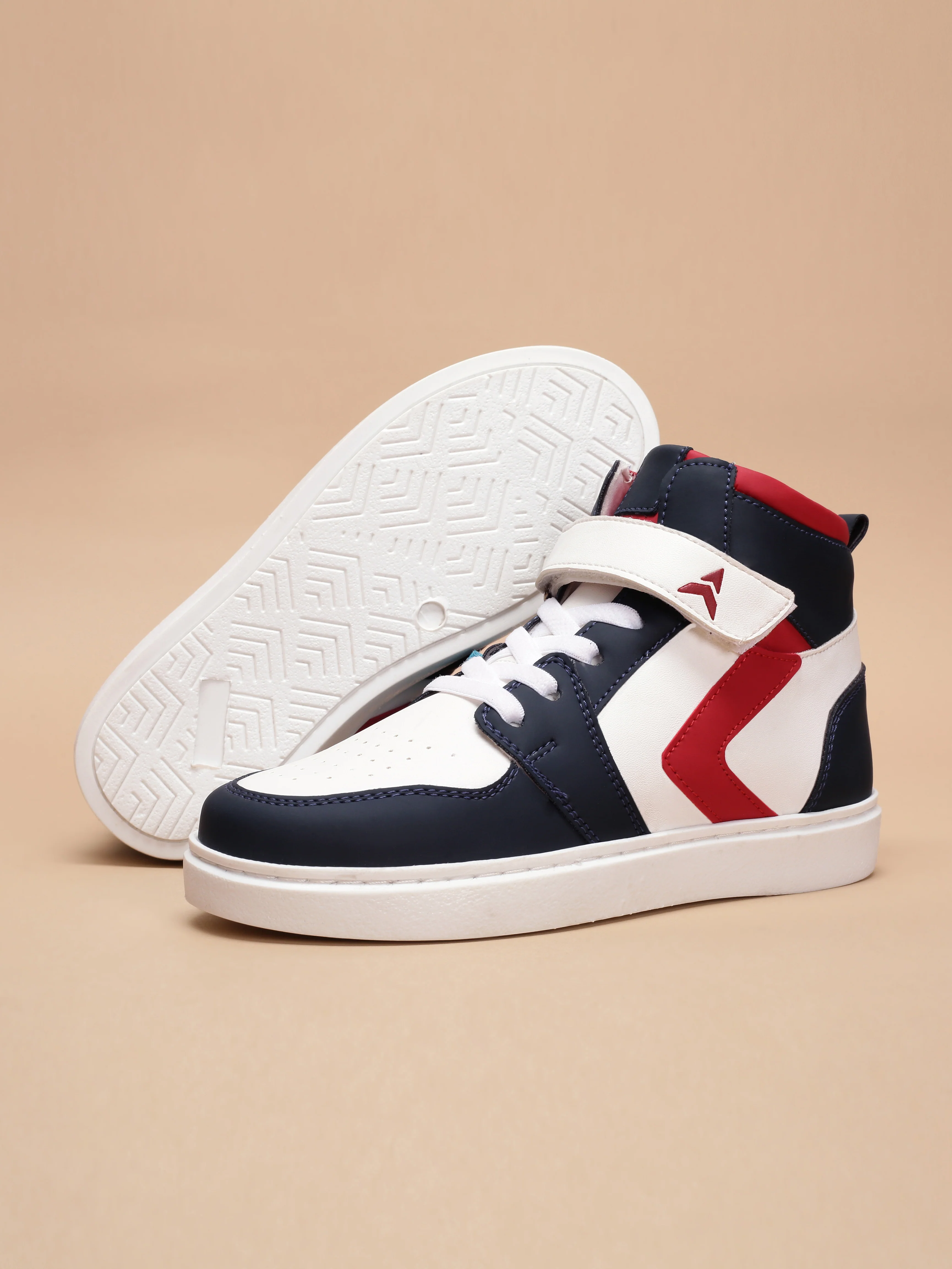 Avant Kids MiniMaverick Sneaker - Red/Navy - Image 4