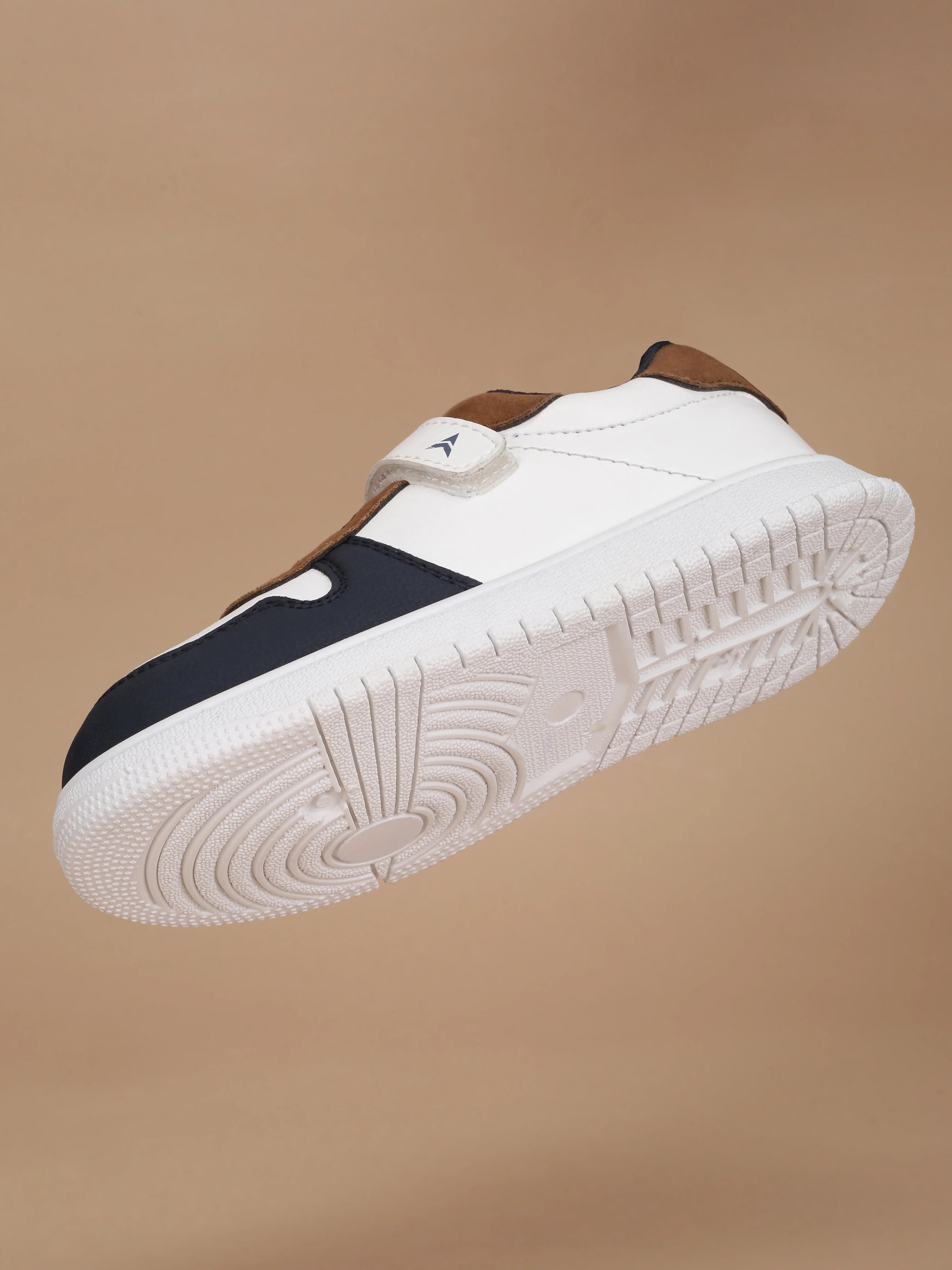 Avant Kids MiniVogue Sneakers - Tan/Navy - Image 11