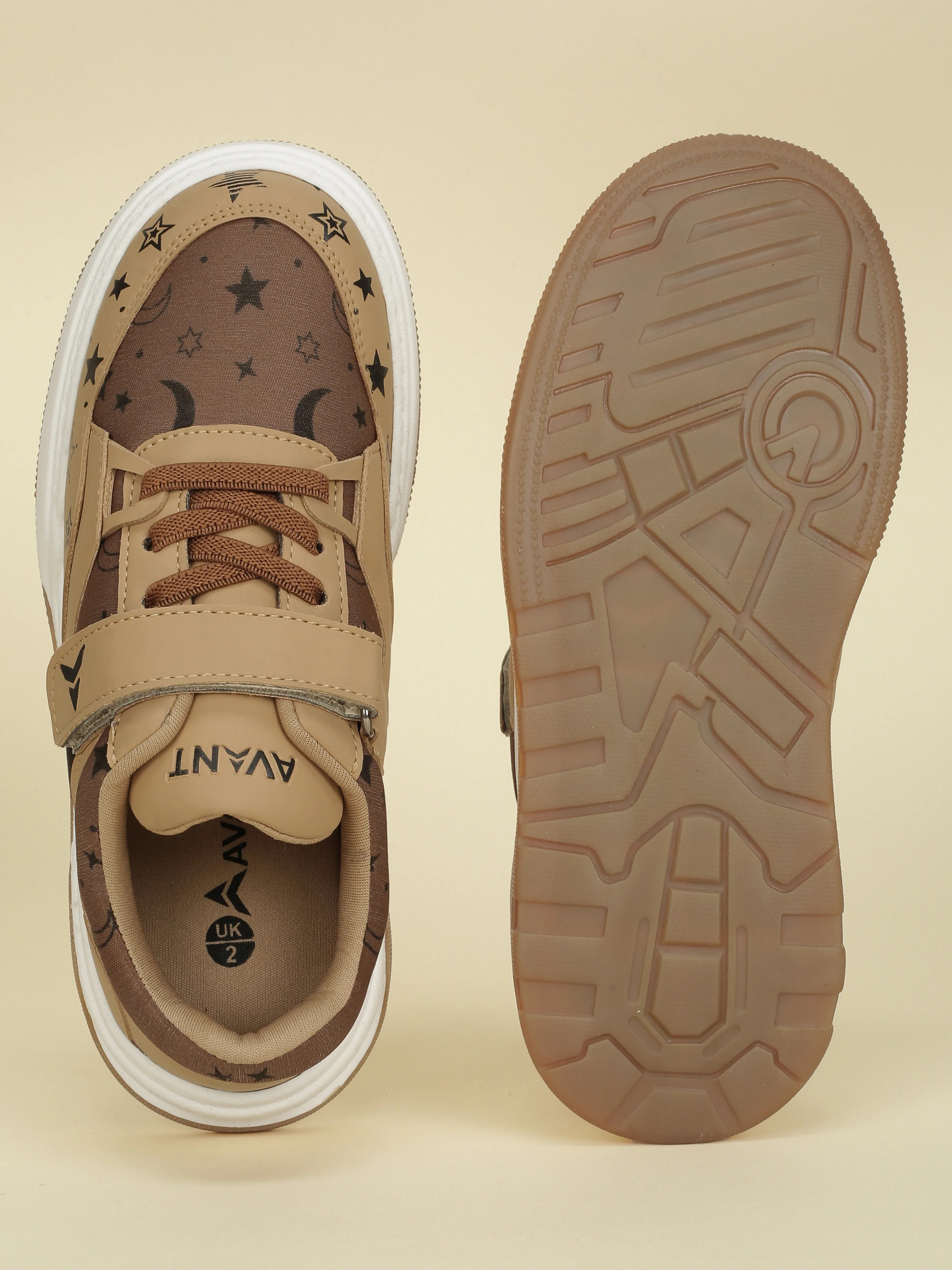 Avant Kids' StarChase Sneakers - Beige - Image 7