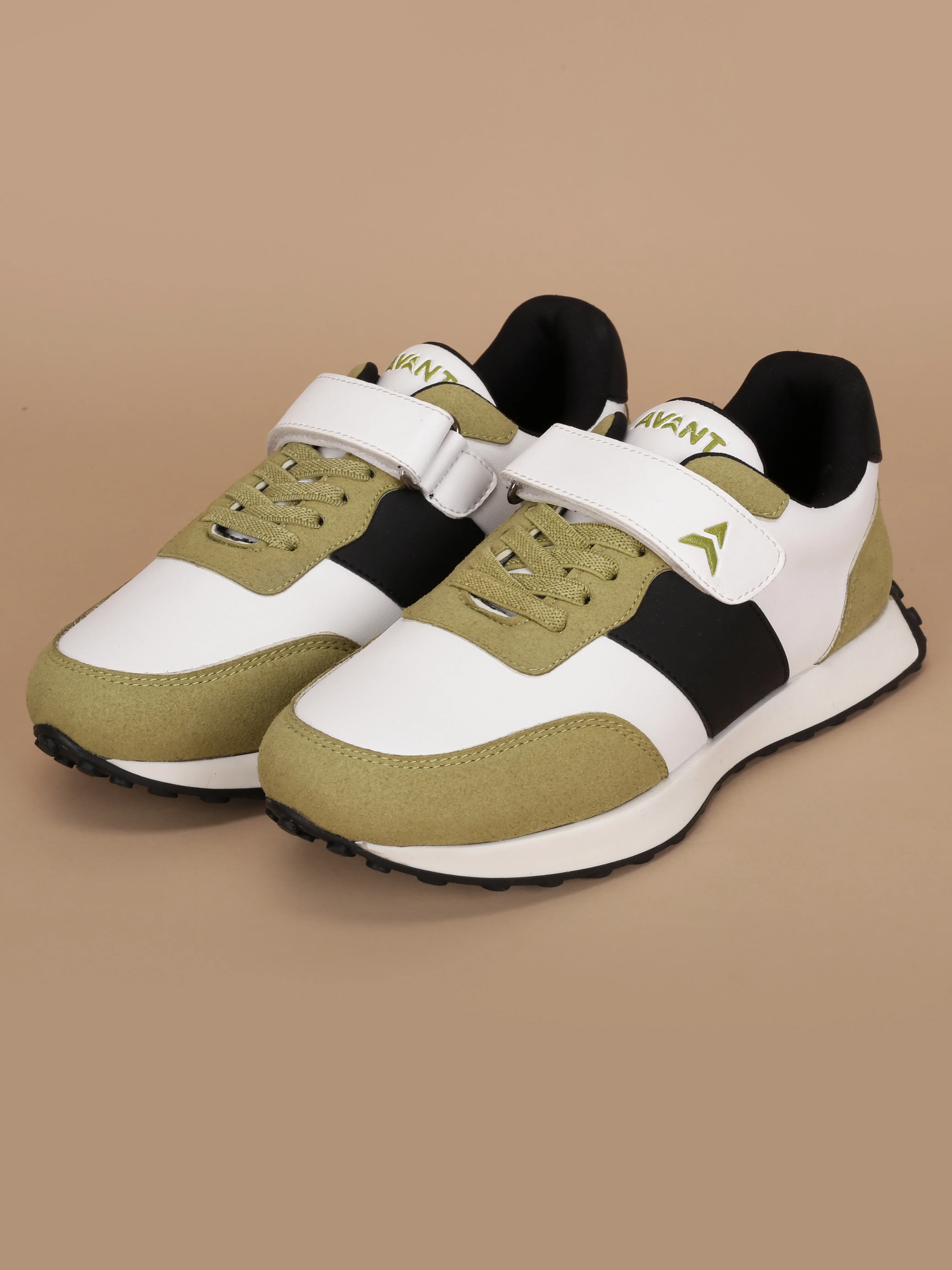 Avant Kids' TrailPals Sneakers - Olive/Black - Image 10