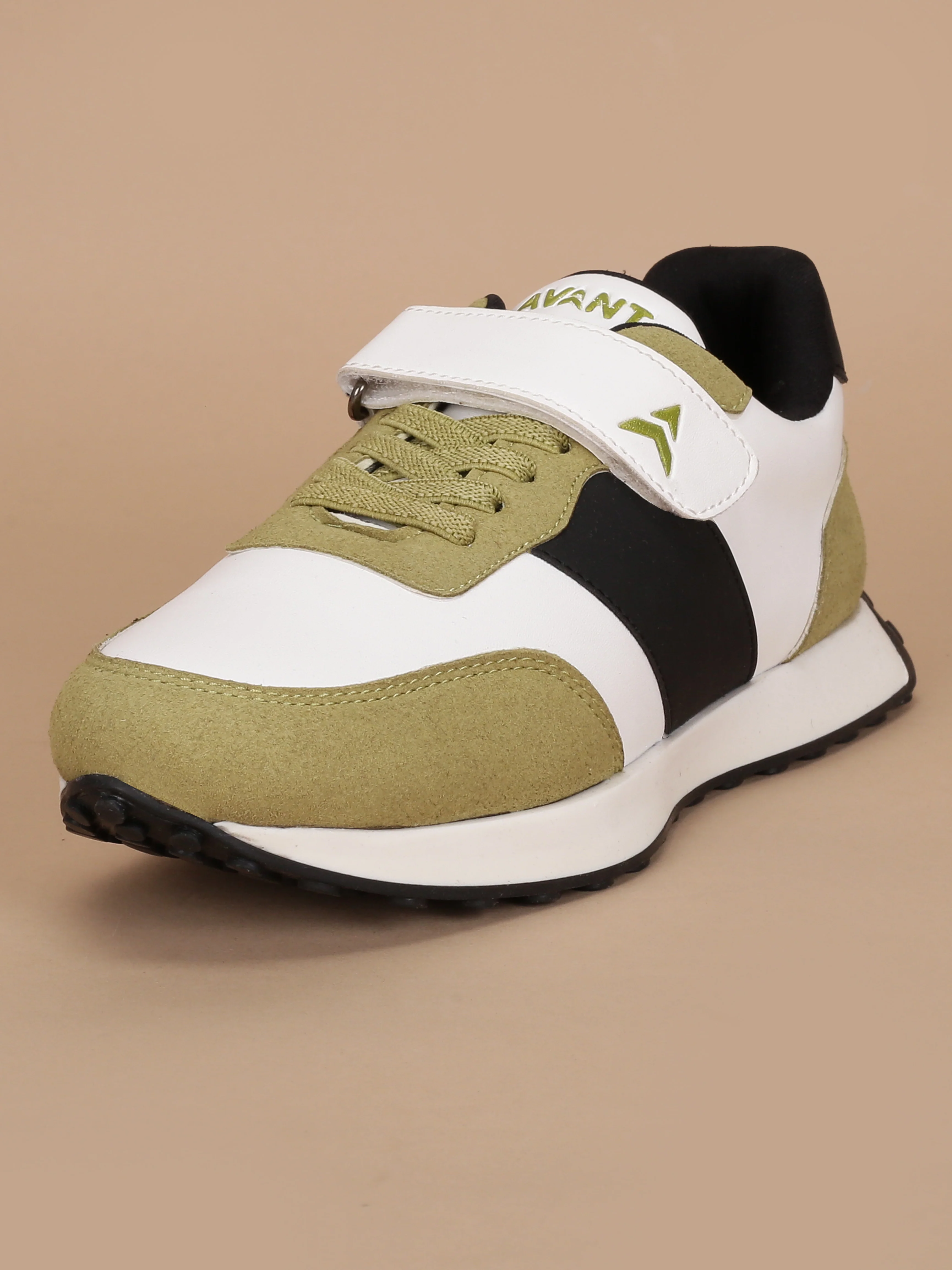 Avant Kids' TrailPals Sneakers - Olive/Black - Image 3
