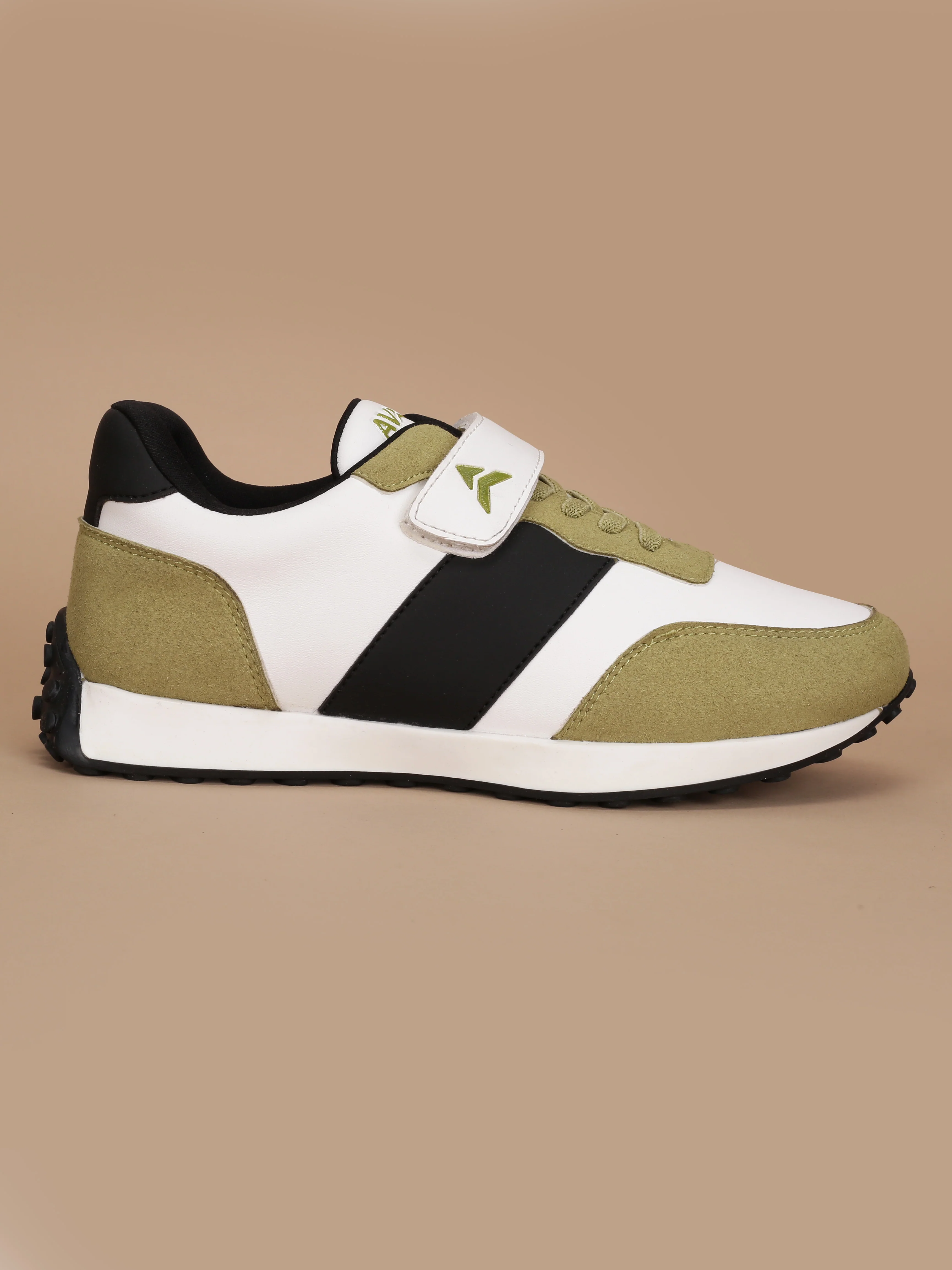 Avant Kids' TrailPals Sneakers - Olive/Black - Image 4