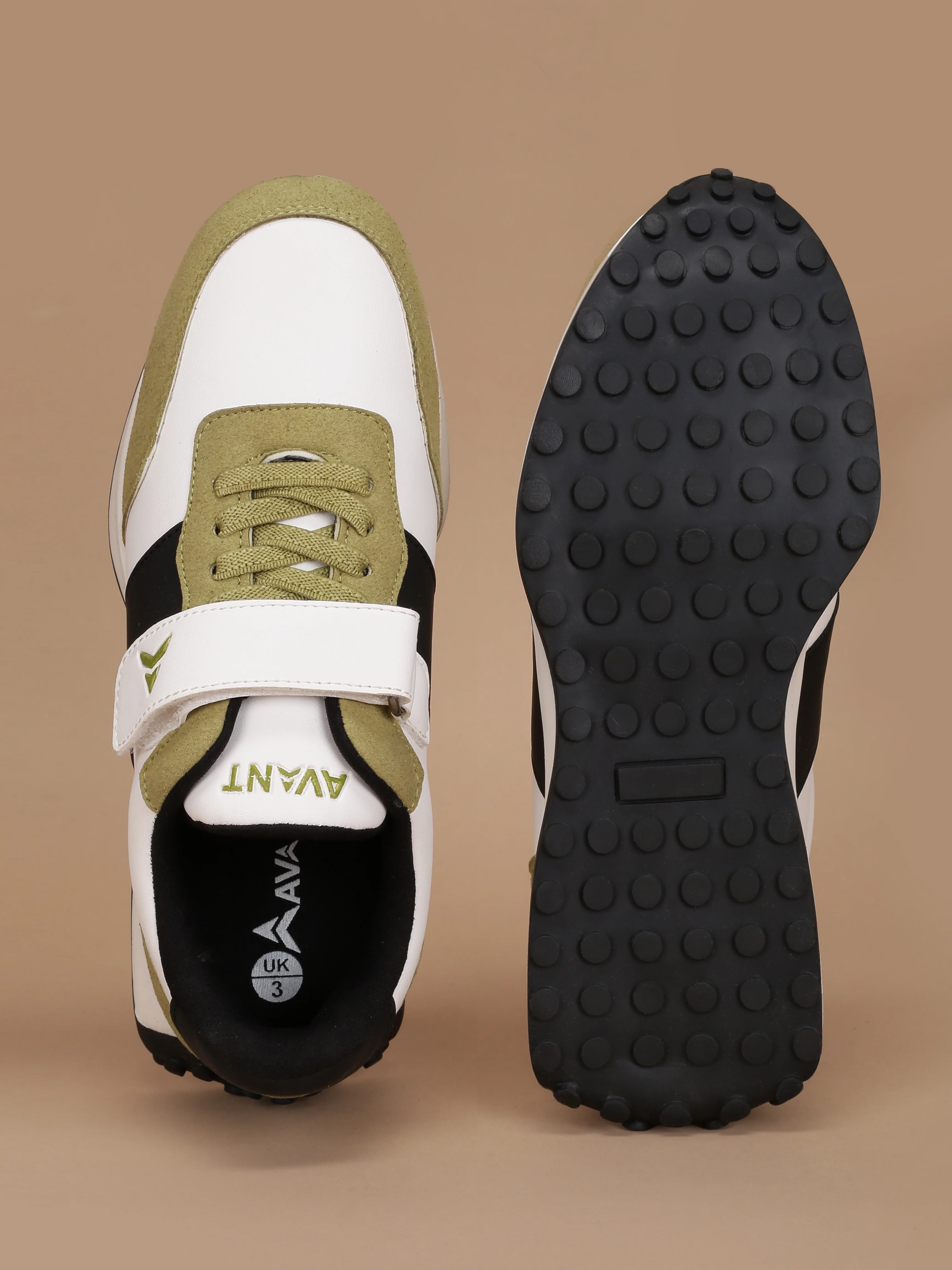 Avant Kids' TrailPals Sneakers - Olive/Black - Image 5