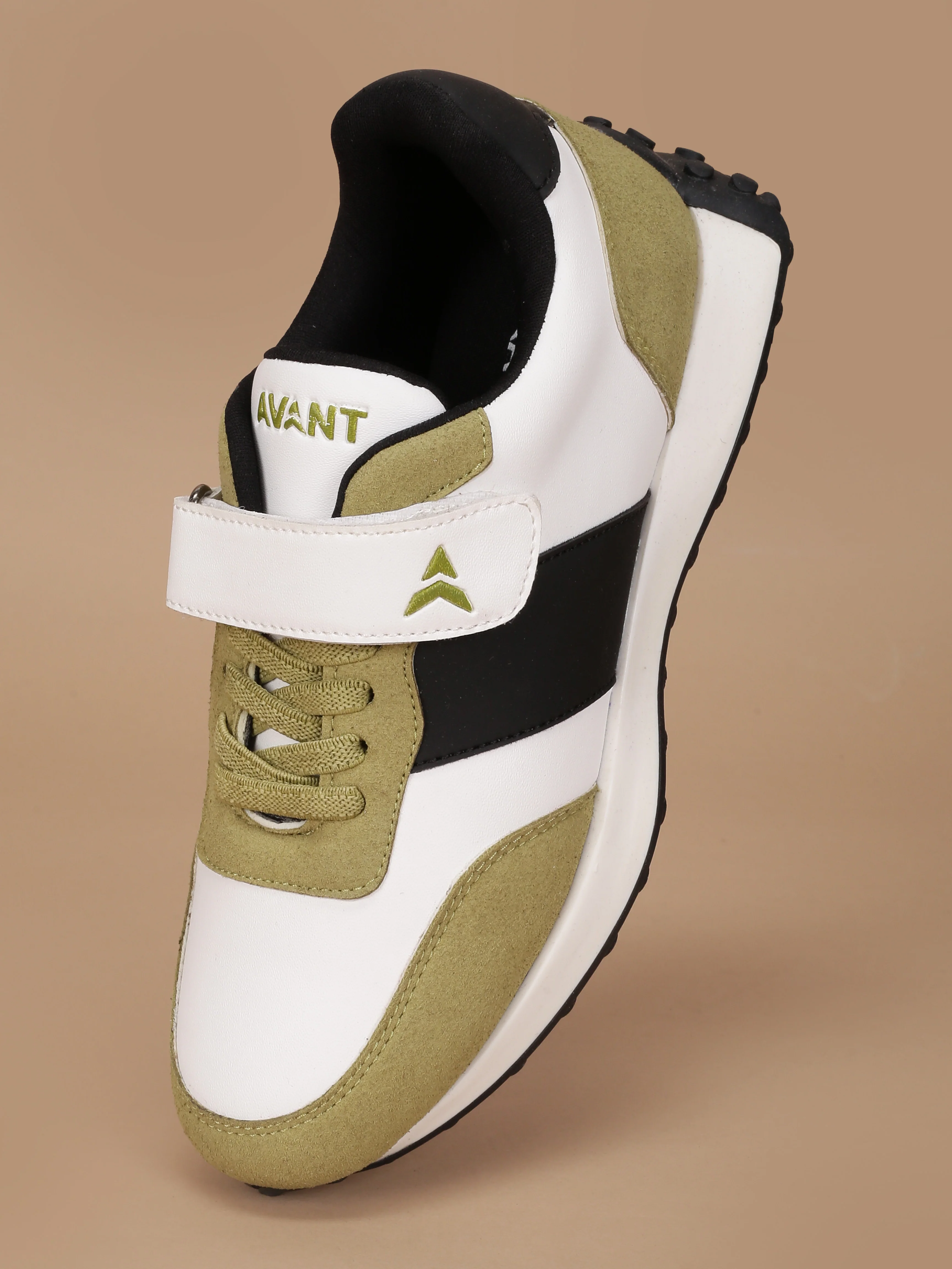 Avant Kids' TrailPals Sneakers - Olive/Black - Image 8