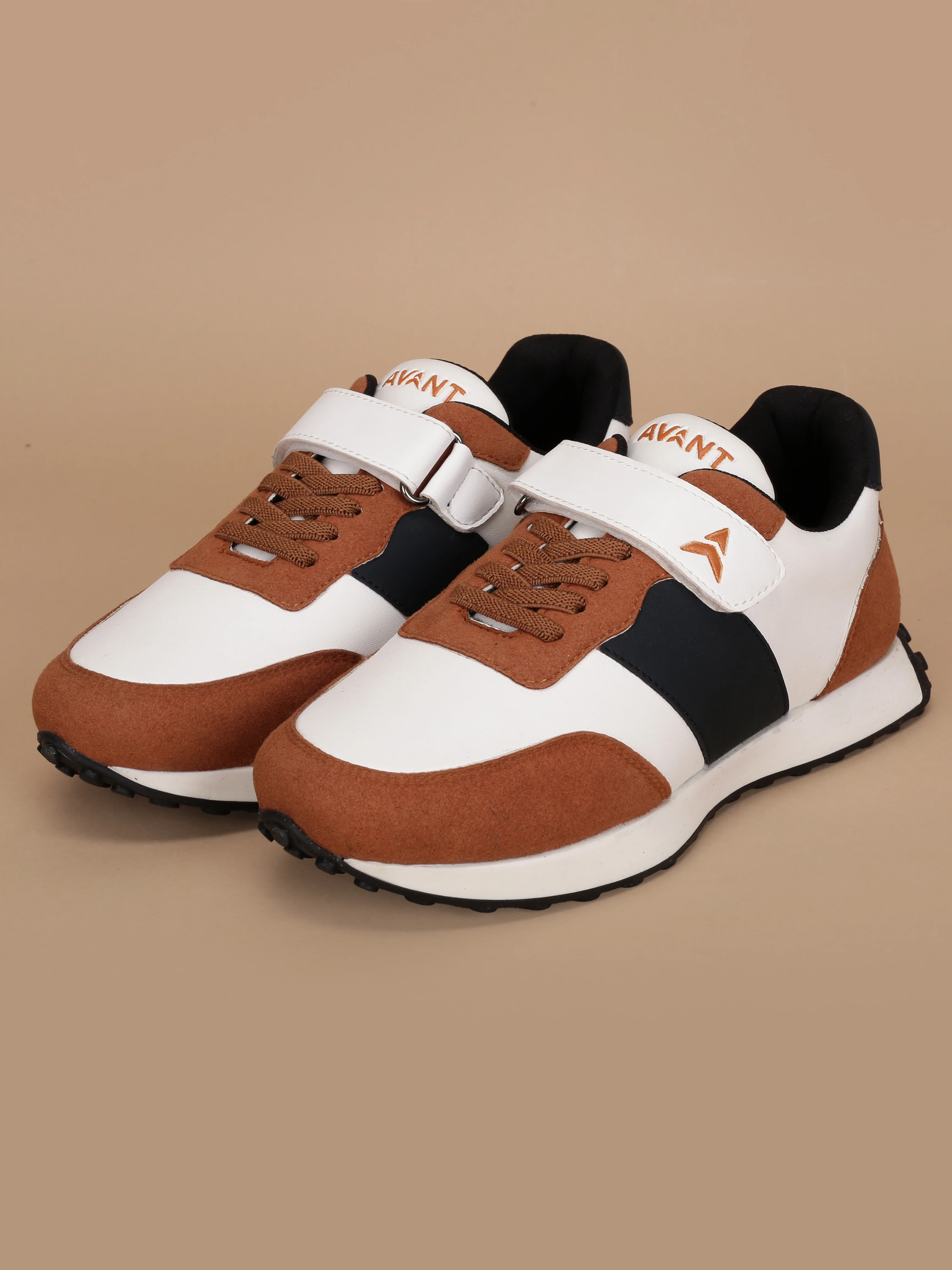 Avant Kids' TrailPals Sneakers - Tan/Navy - Image 10