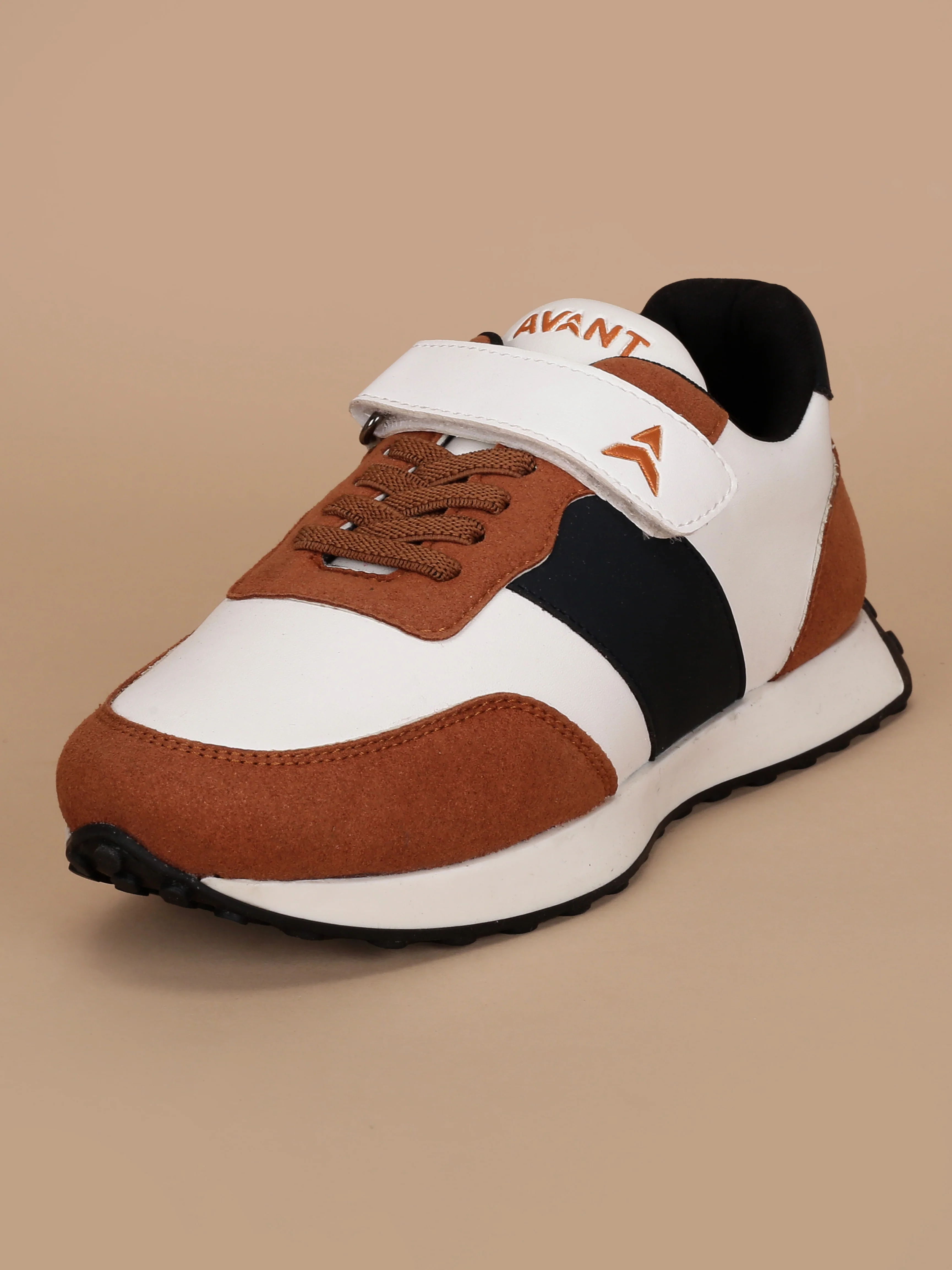 Avant Kids' TrailPals Sneakers - Tan/Navy - Image 3