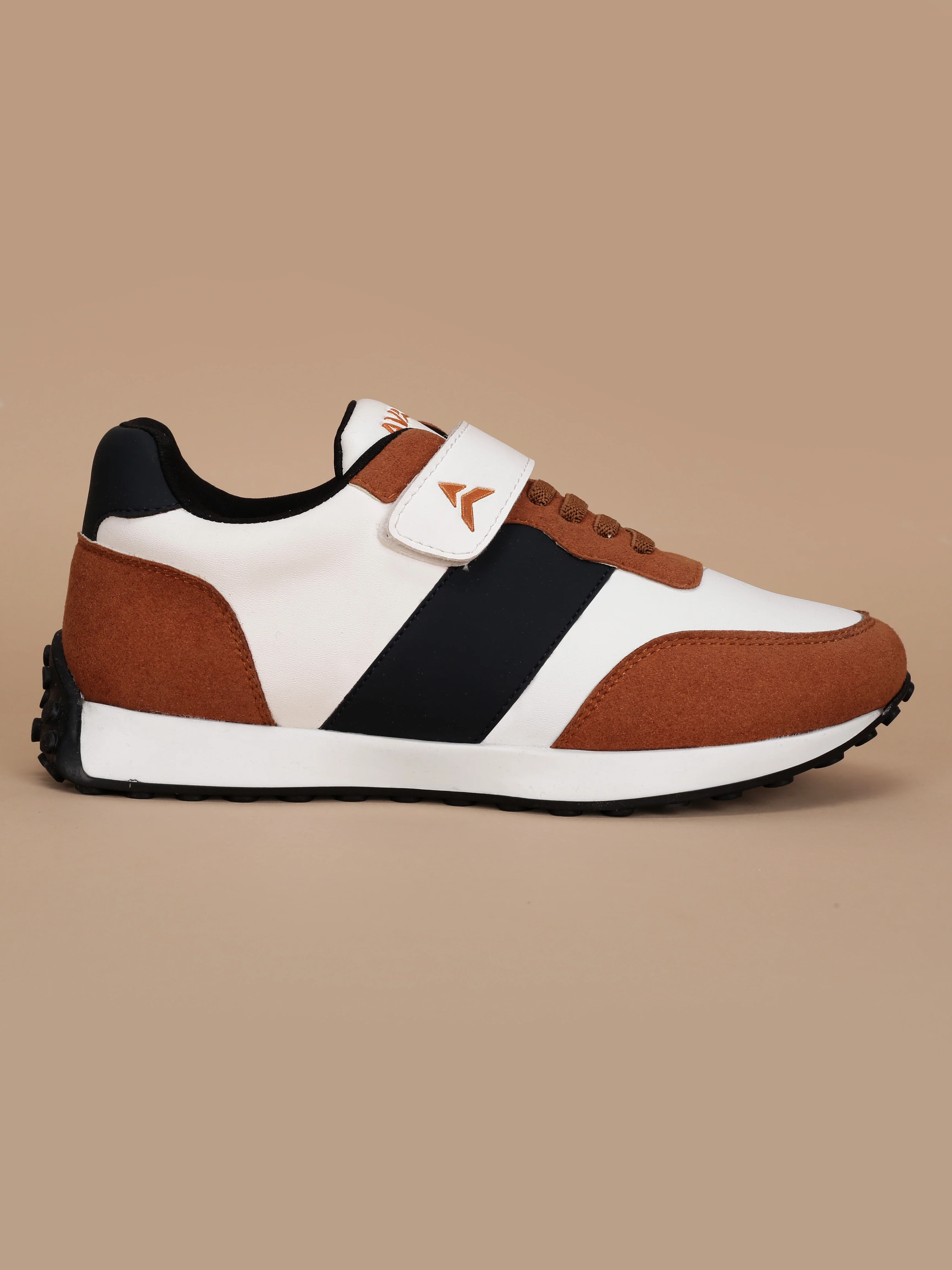 Avant Kids' TrailPals Sneakers - Tan/Navy - Image 4